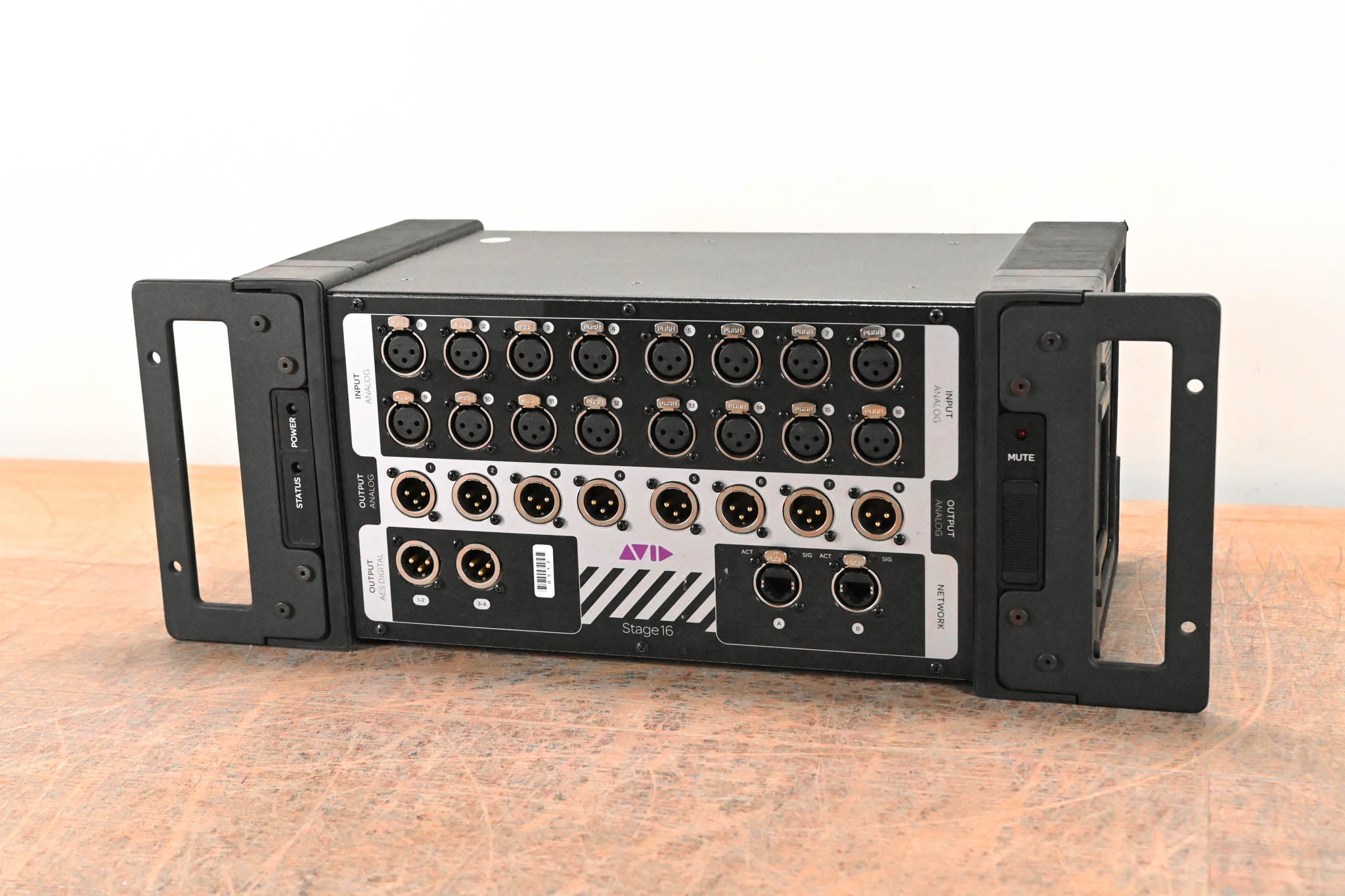 AVID Stage 16 Remote I/O Stage Rack for S3L Digital Mixing System