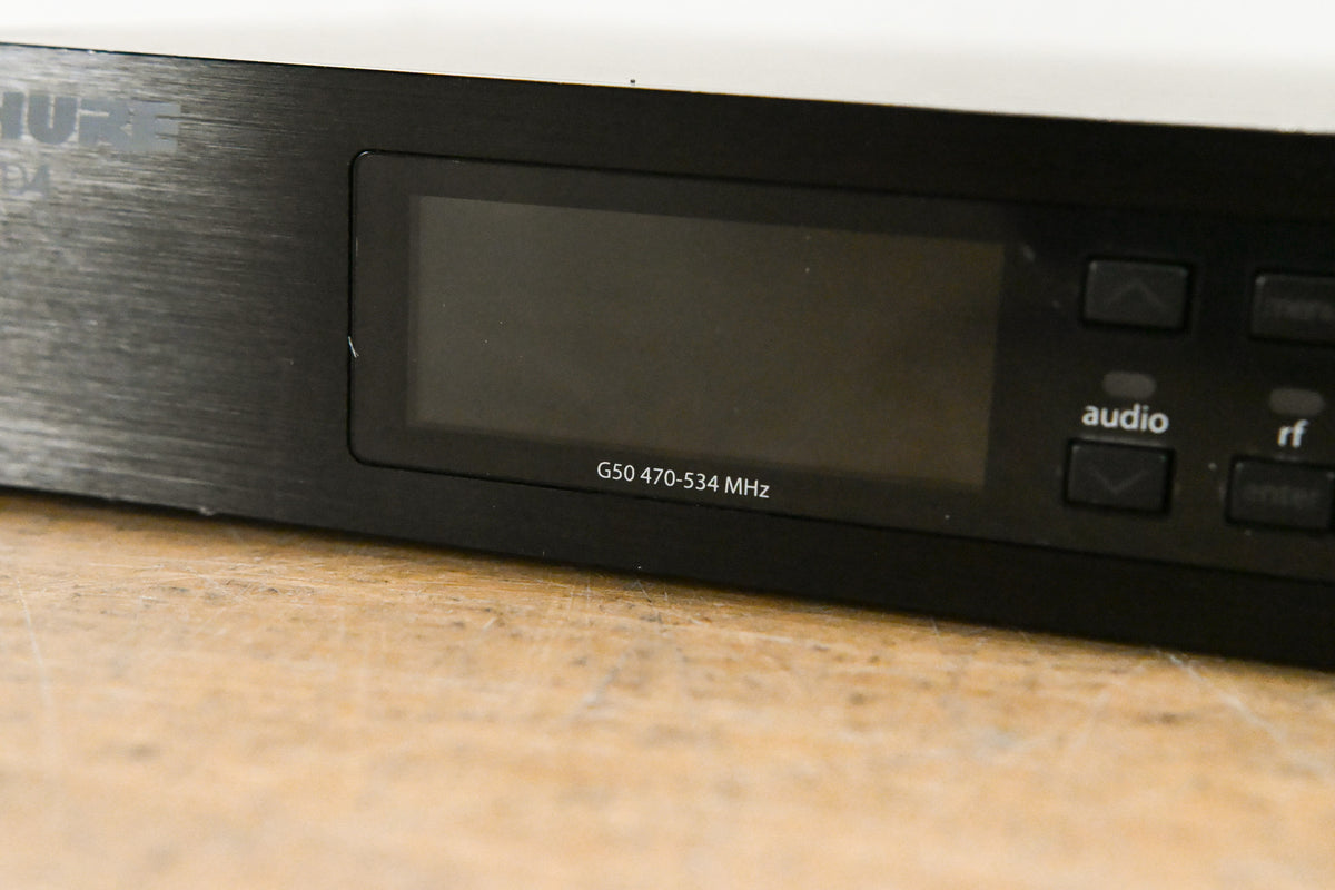 Shure QLXD24/KSM9HS Digital Handheld Wireless System - G50 Band (NO PSU)