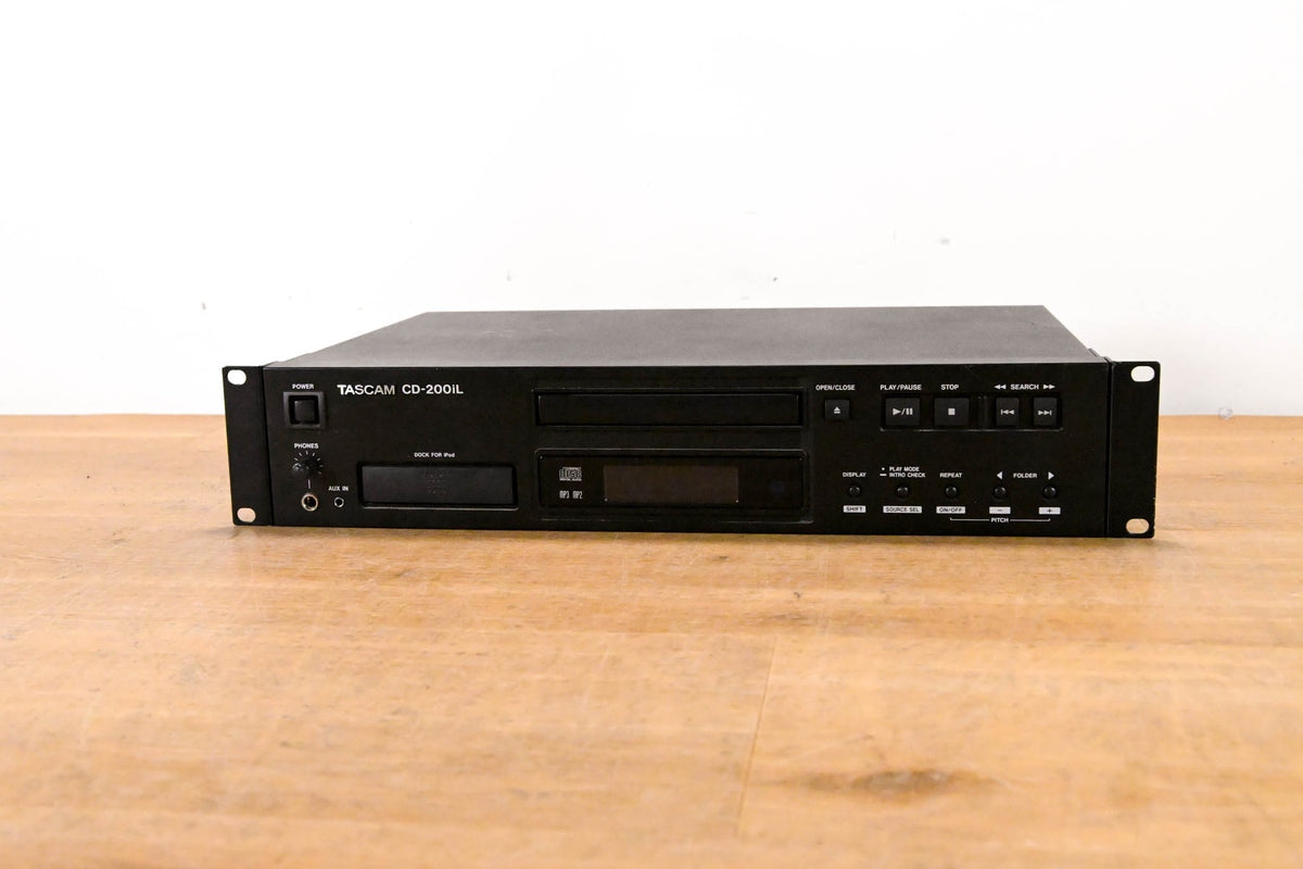 TASCAM CD-200iL Professional CD Player & iPod Dock