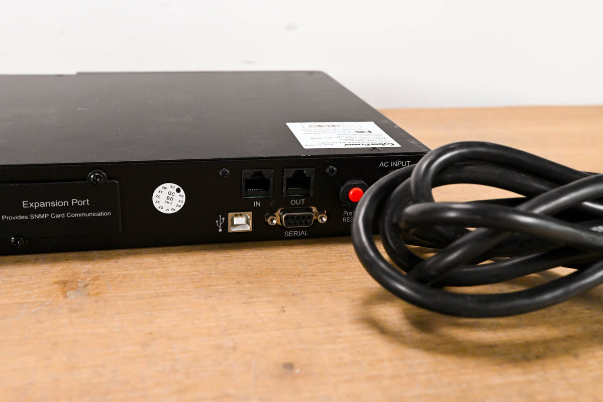 CyberPower OR700LCDRM1U Smart App LCD 700VA/400W 6-Outlet Rackmount UPS