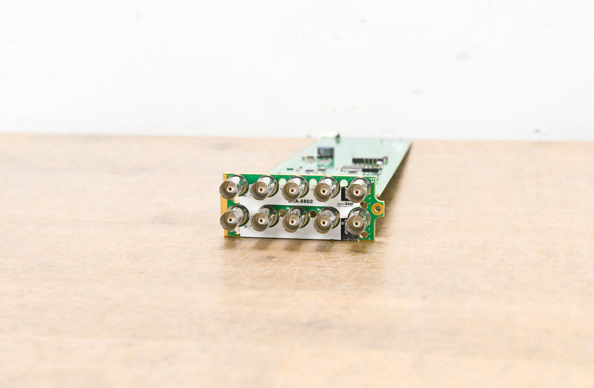 Ross SRA-8802 3G-SDI Reclocking Digital Amplifier with Rear Module