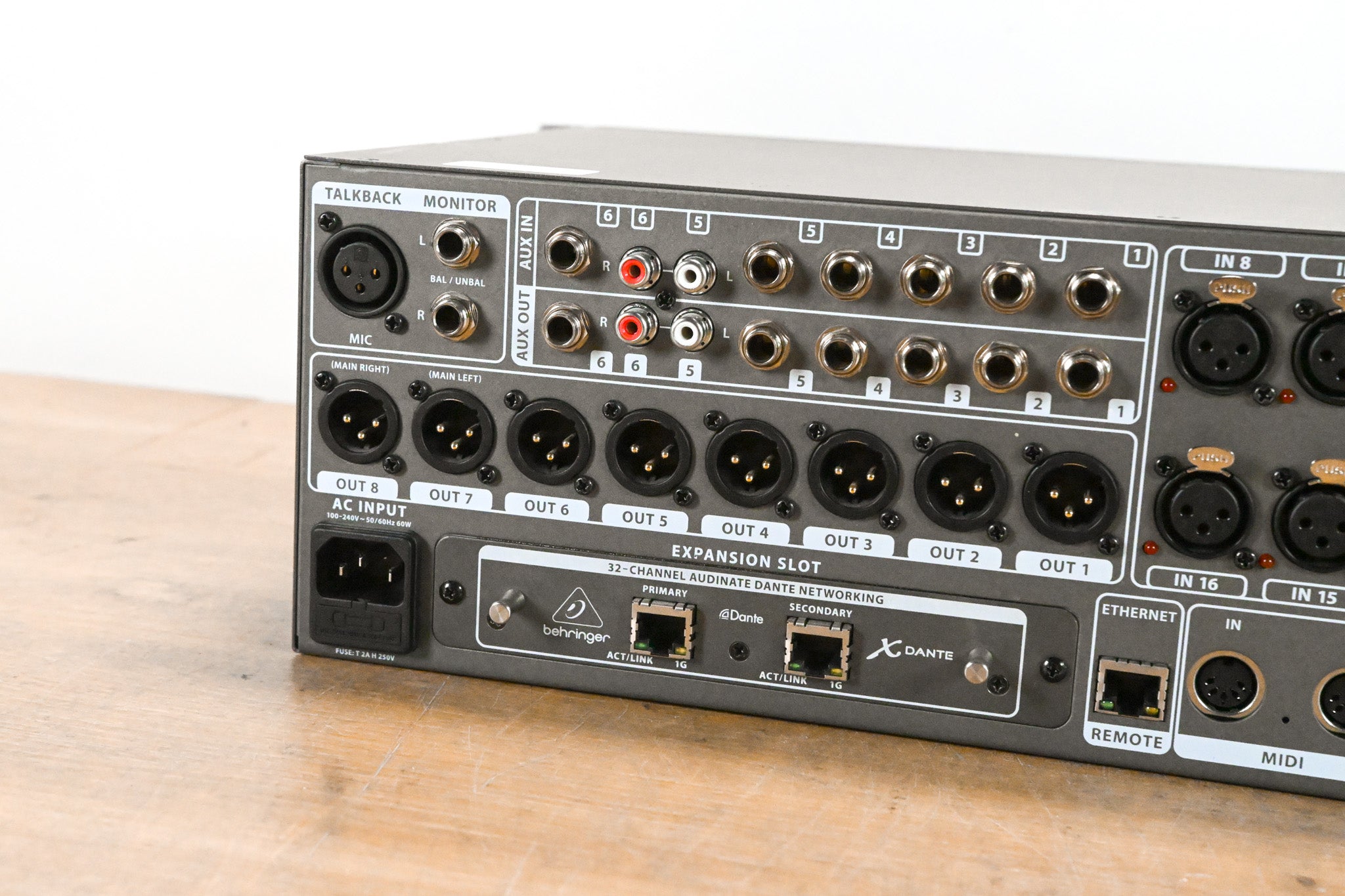 Behringer X32 Rack 40-Channel Rackmount Digital Mixer w/ X-DANTE Card