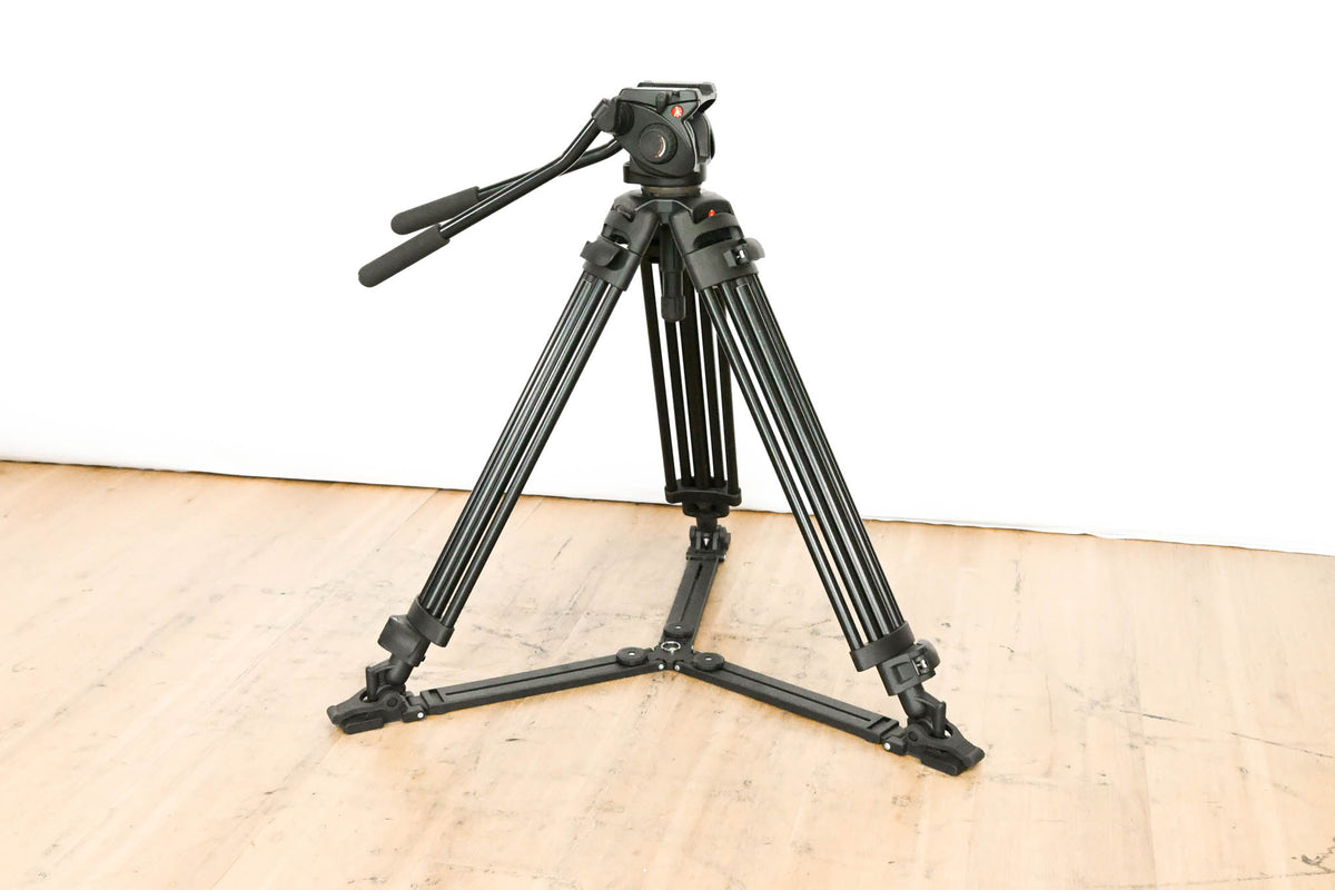 Manfrotto 501HDV Pro Video Head with 525MVB 2-Stage Tripod
