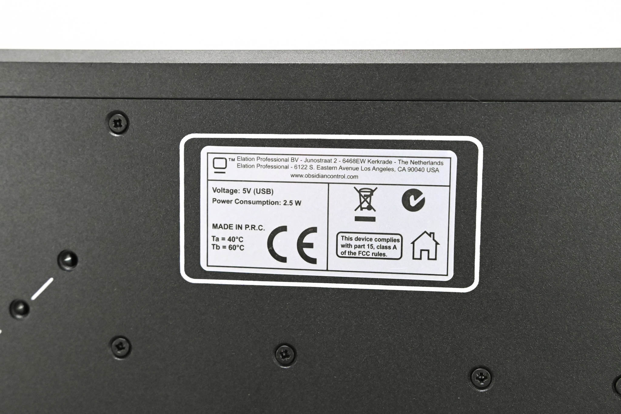 Obsidian Control Systems NX Touch USB Control Surface for ONYX