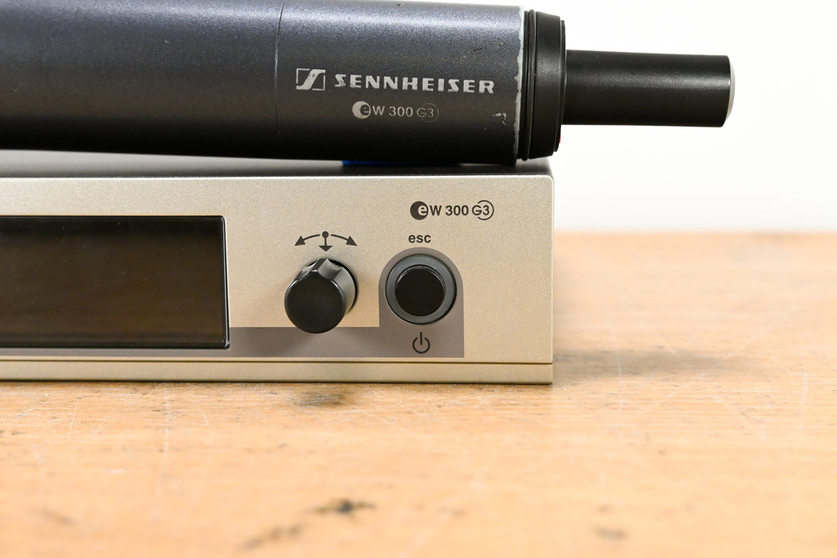 Sennheiser ew 300 G3 Handheld Wireless System 626-668MHz NO POWER SUPPLY