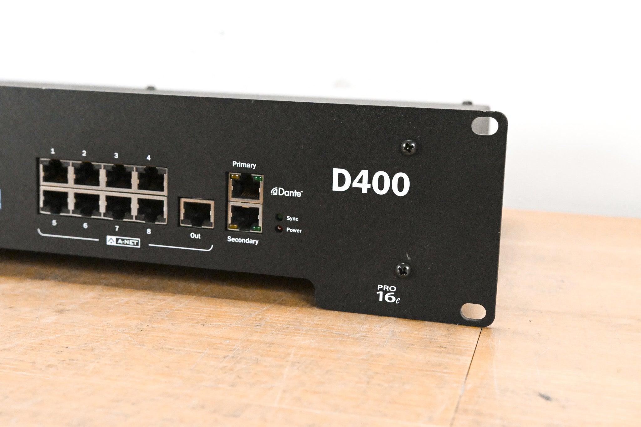 Aviom D400-Dante A-Net Distributor with Dante Connectivity