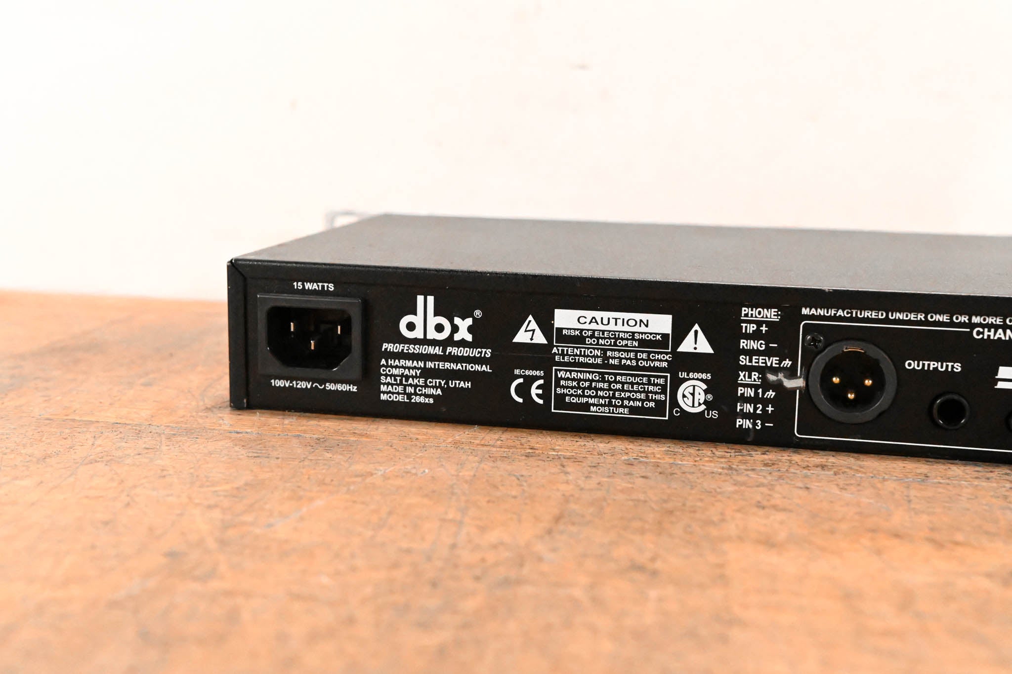 dbx 266xs 2-Channel Compressor/Gate