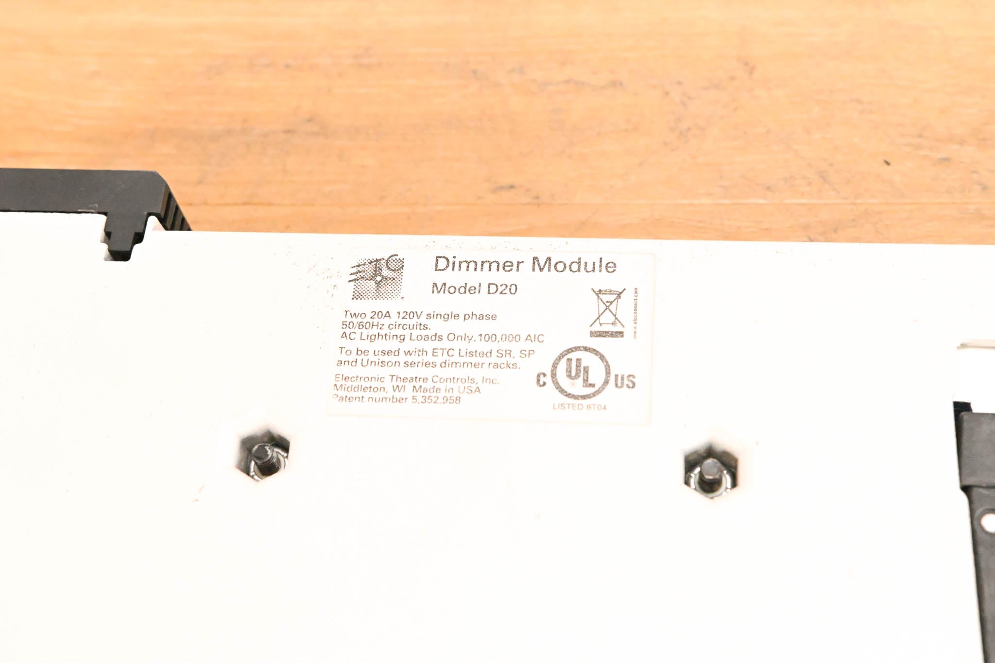 ETC D20 Dual 20A Dimmer Module (PAIR)