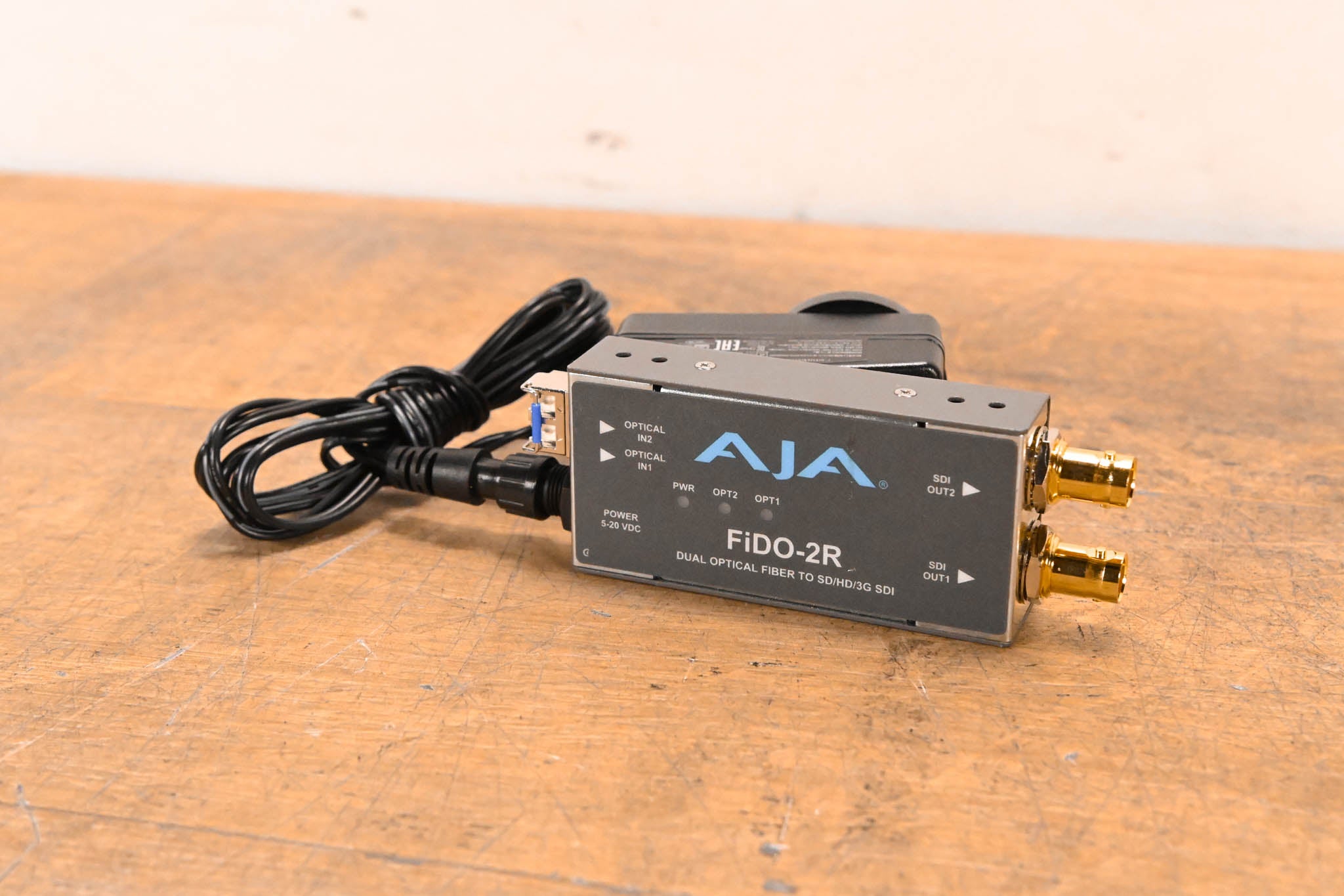AJA FIDO-2R Dual-Channel Optical Fiber to SD/HD/3G SDI Receiver