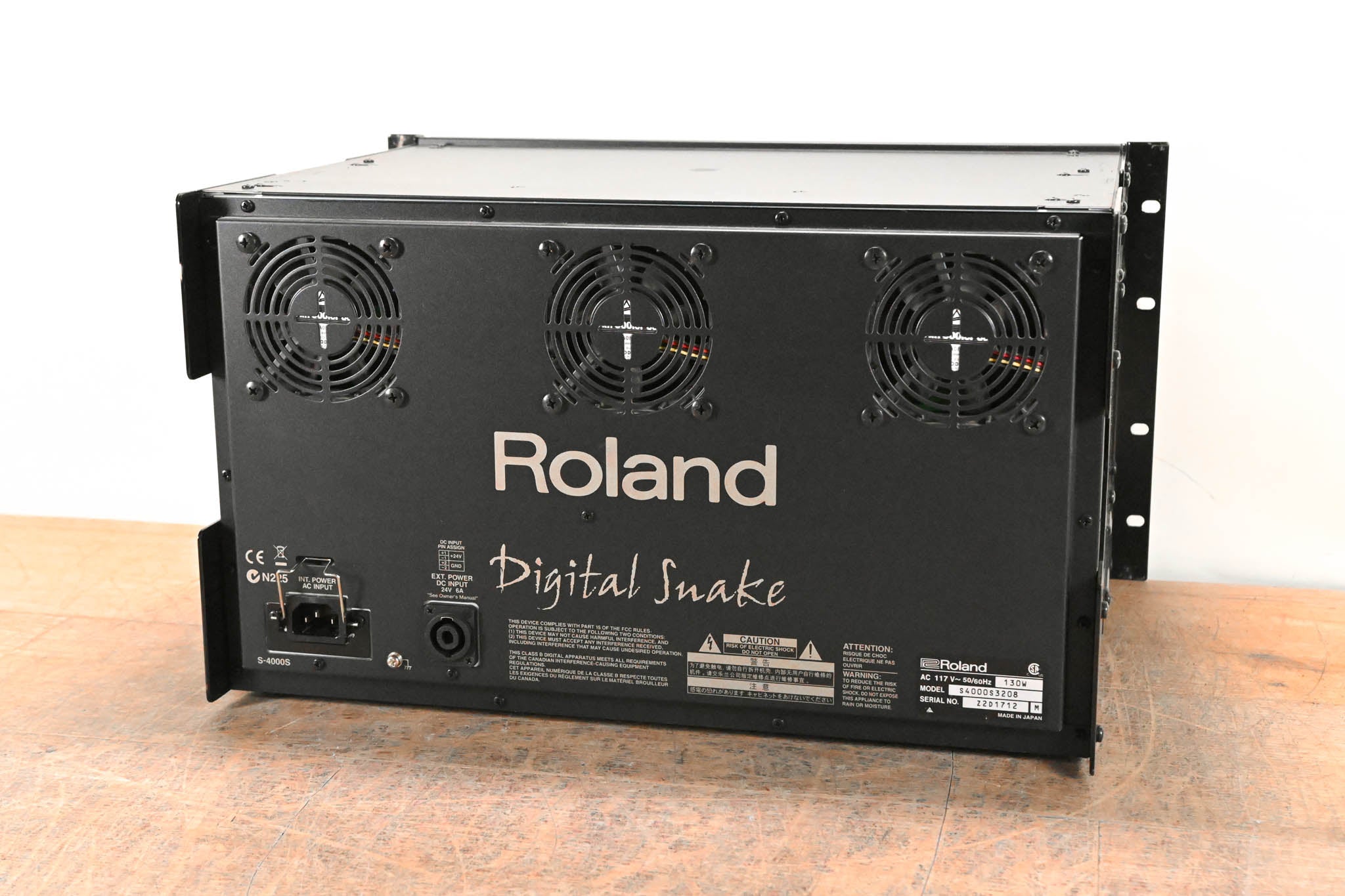 Roland S-4000S-3208 Digital Snake 32x8 Modular Stage Unit