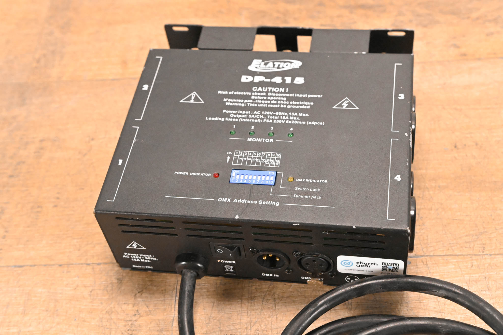 Elation DP-415 4-Channel Dimmer/Switch Pack