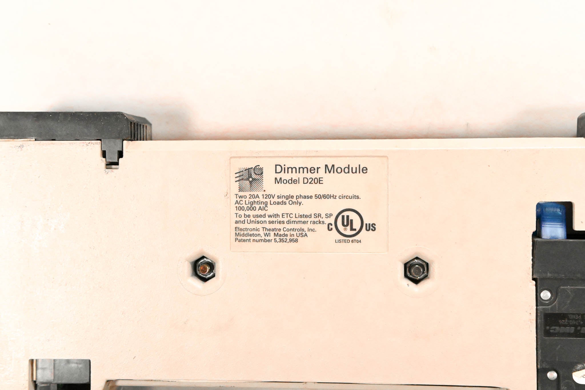 ETC D20E Dual 20A Dimmer Module (Pack of 4)