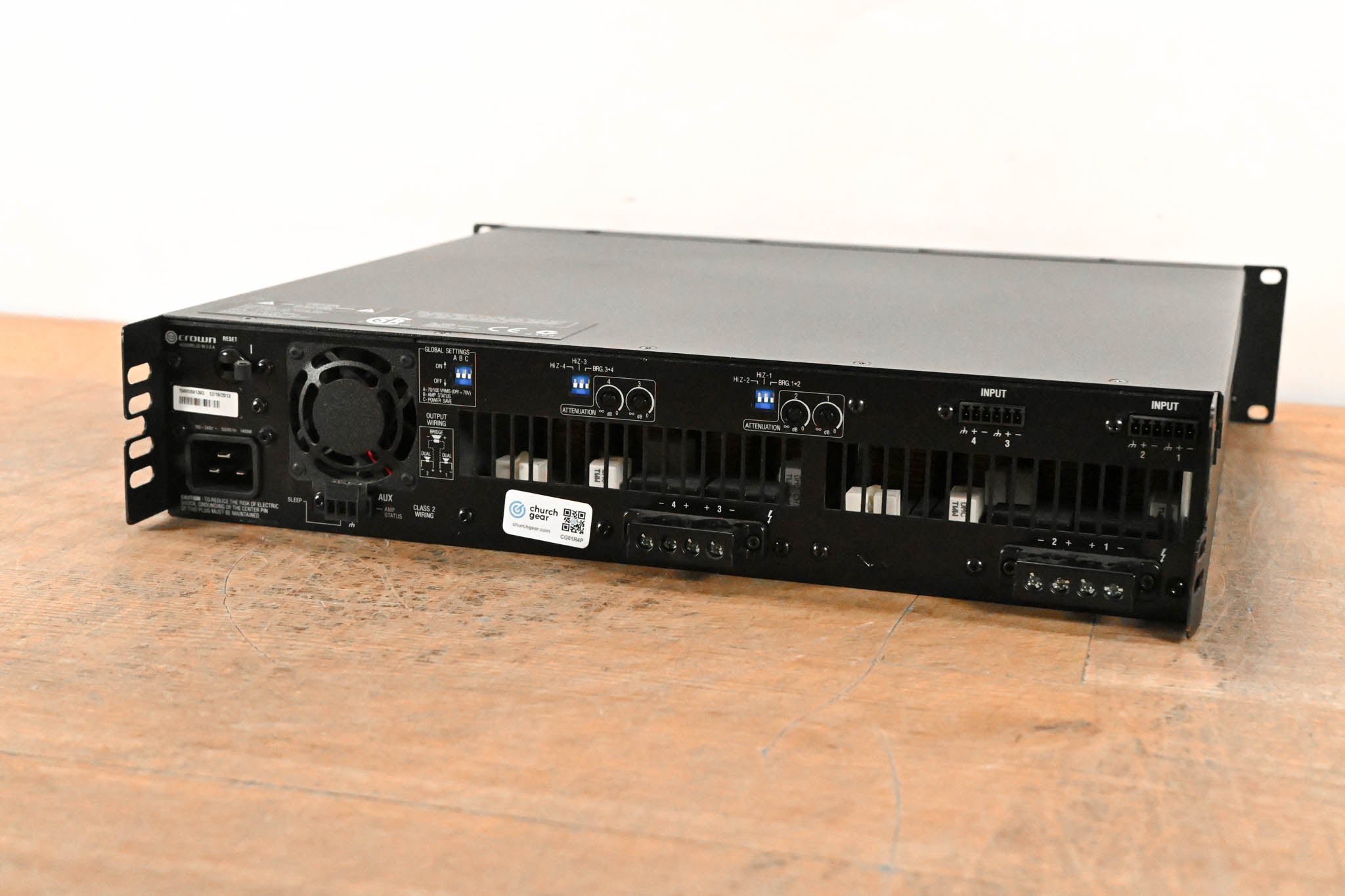 Crown DCi 4|1250 Four-Channel Power Amplifier