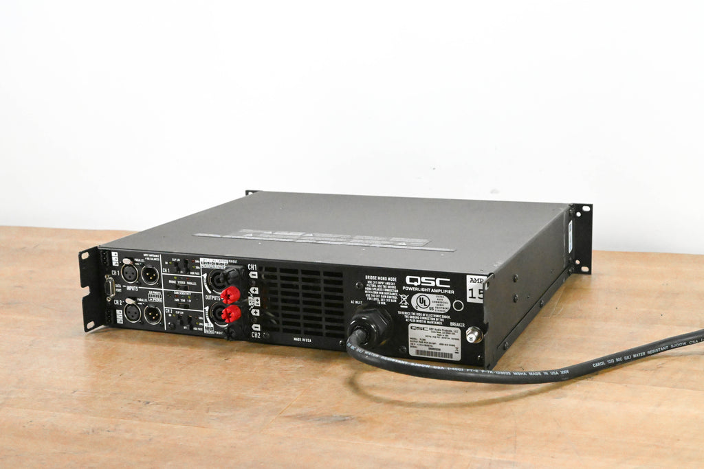 QSC PL380 Powerlight 3 Series 2-Channel Power Amplifier CG012GF