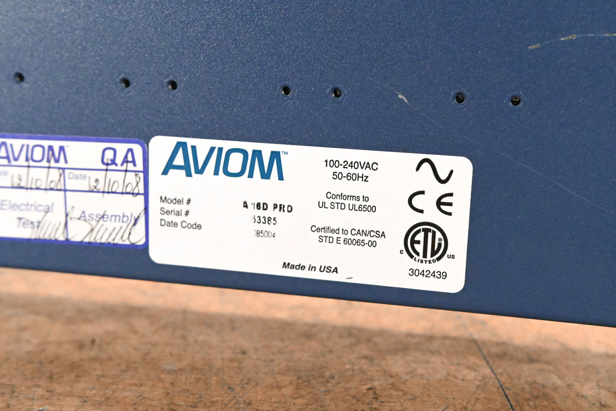 Aviom A-16D Pro A-Net Distributor