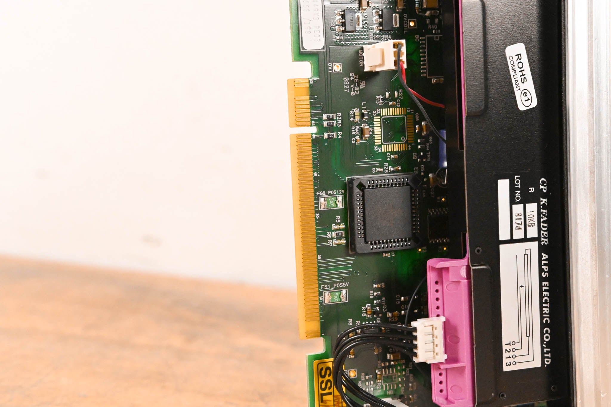 Solid State Logic C300 HD Motorized Fader Module – ALPS K-Fader Assembly