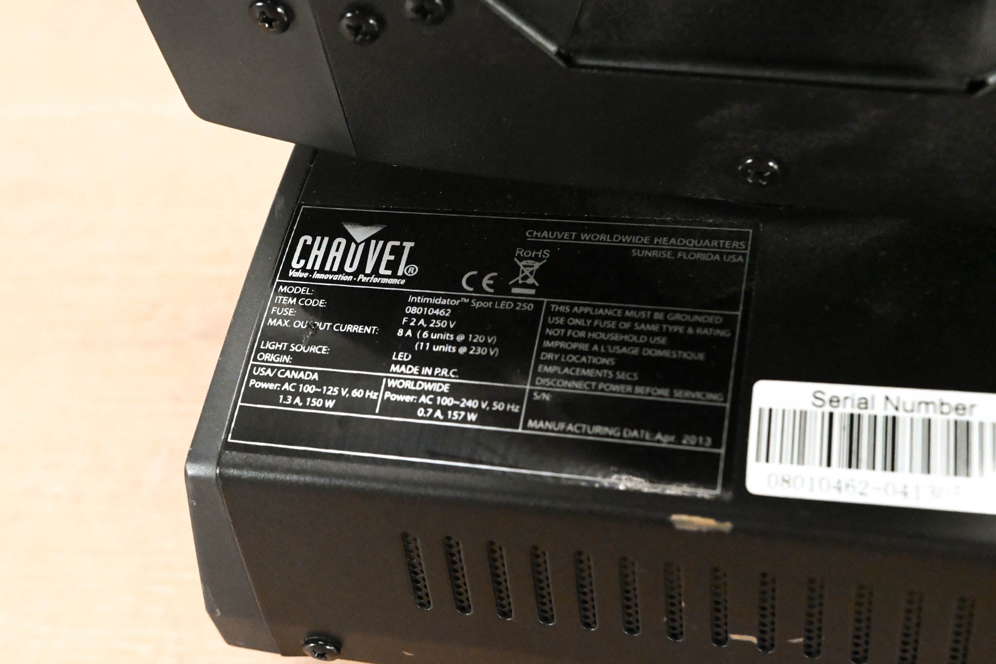 Chauvet Intimidator Spot LED 250 50W LED Moving Head Spot