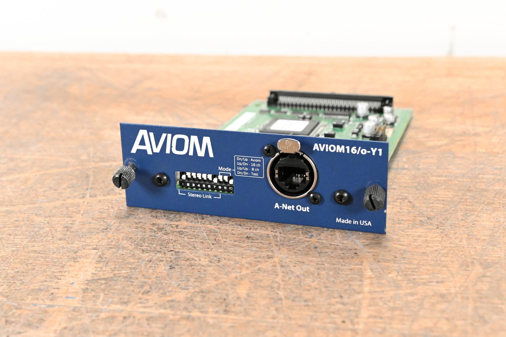 Aviom 16/o-Y1 A-Net Card for Yamaha Digital Products