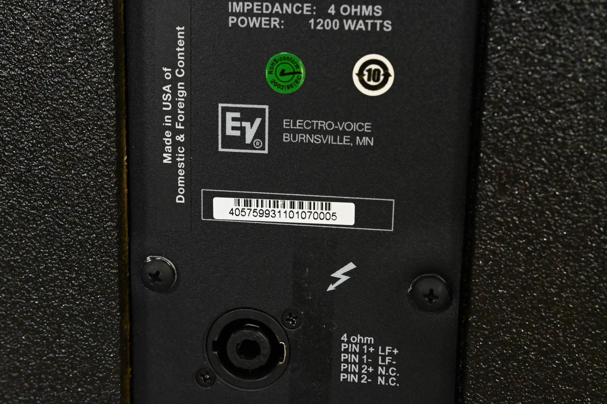 Electro-Voice (EV) QRx 218S Compact Dual 18" Subwoofer