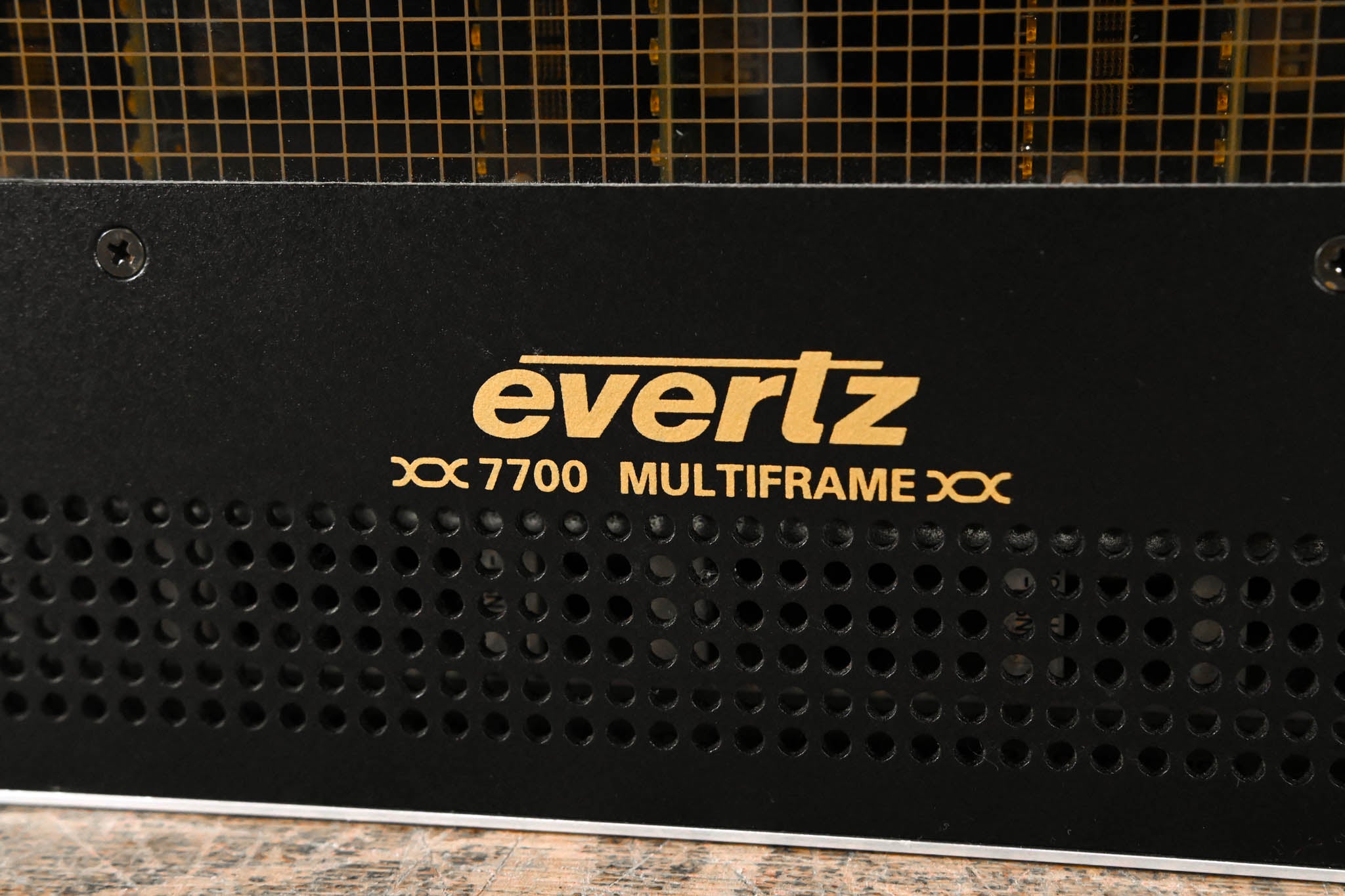 Evertz 7700FR-C MultiFrame Chassis with Cards