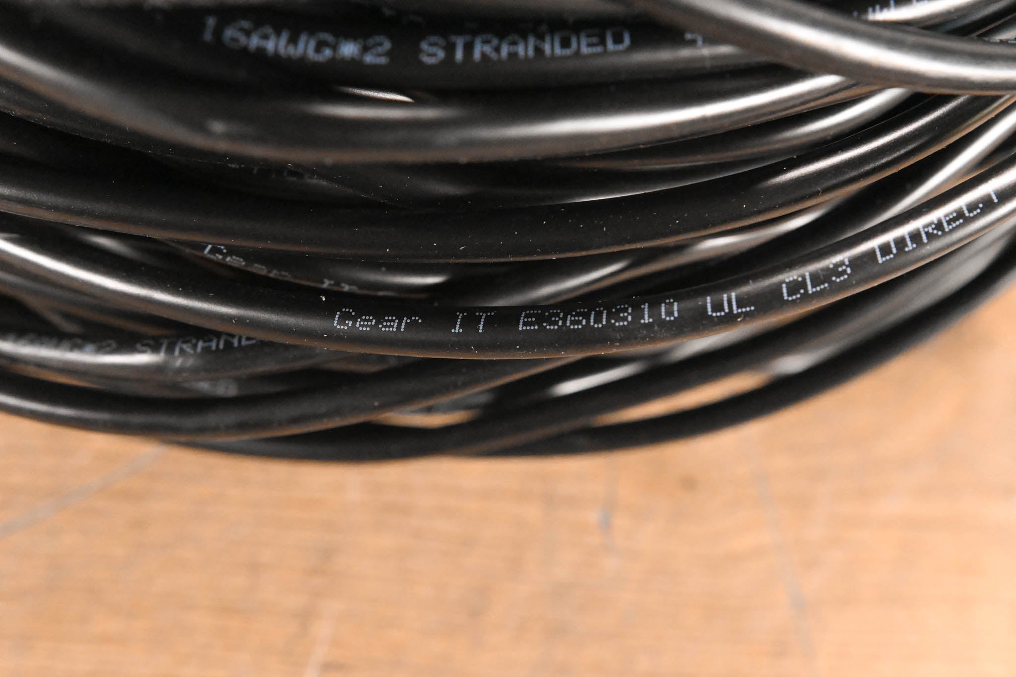 GearIT 16/2 16AWG CL3 In-Wall / Direct Burial Speaker Wire - 500'