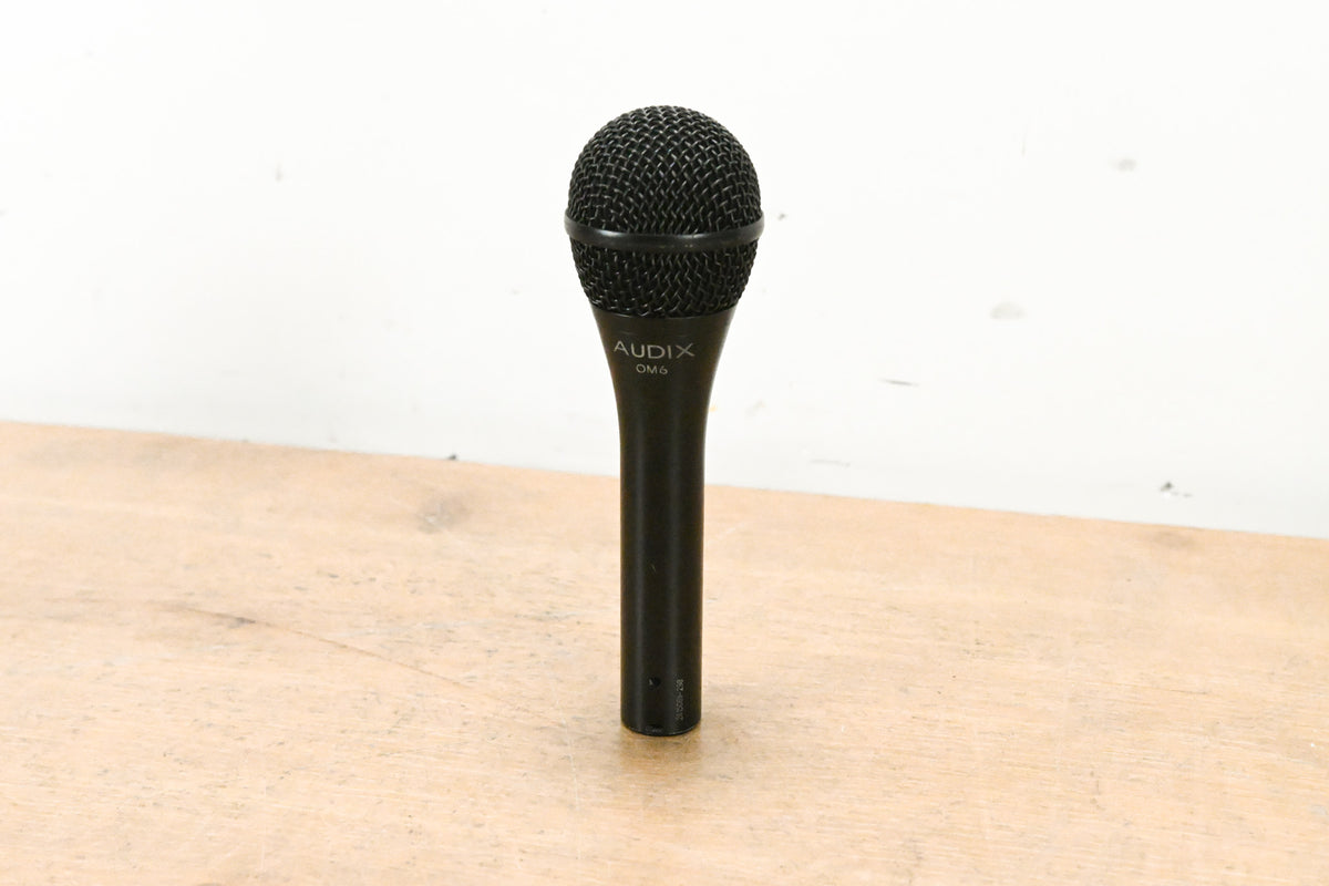 Audix OM6 Hypercardioid Dynamic Vocal Microphone