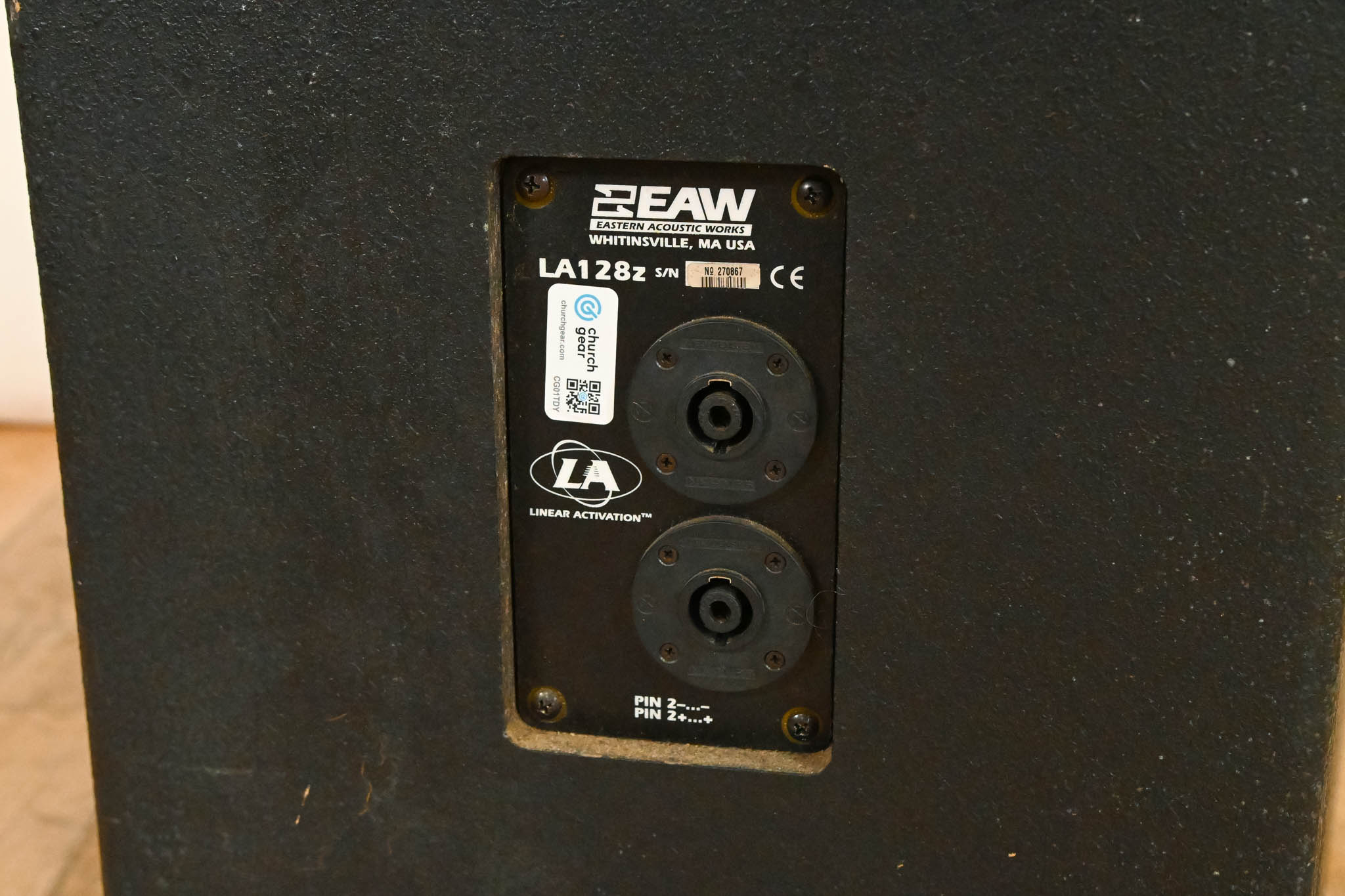 EAW LA128z Dual 18" Passive Subwoofer