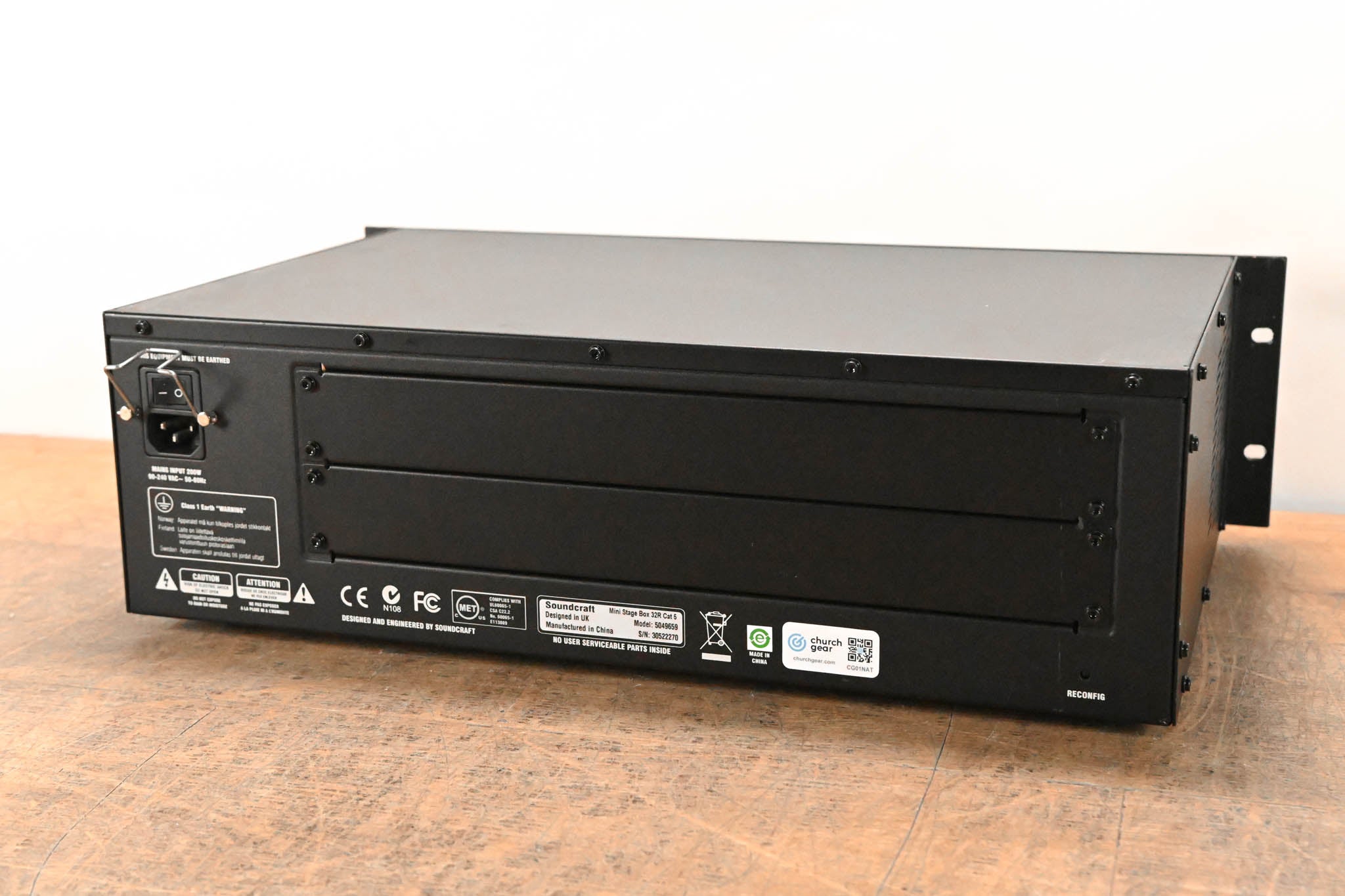 Soundcraft Mini Stagebox 32R Cat5 32-Channel Digital Stage Box