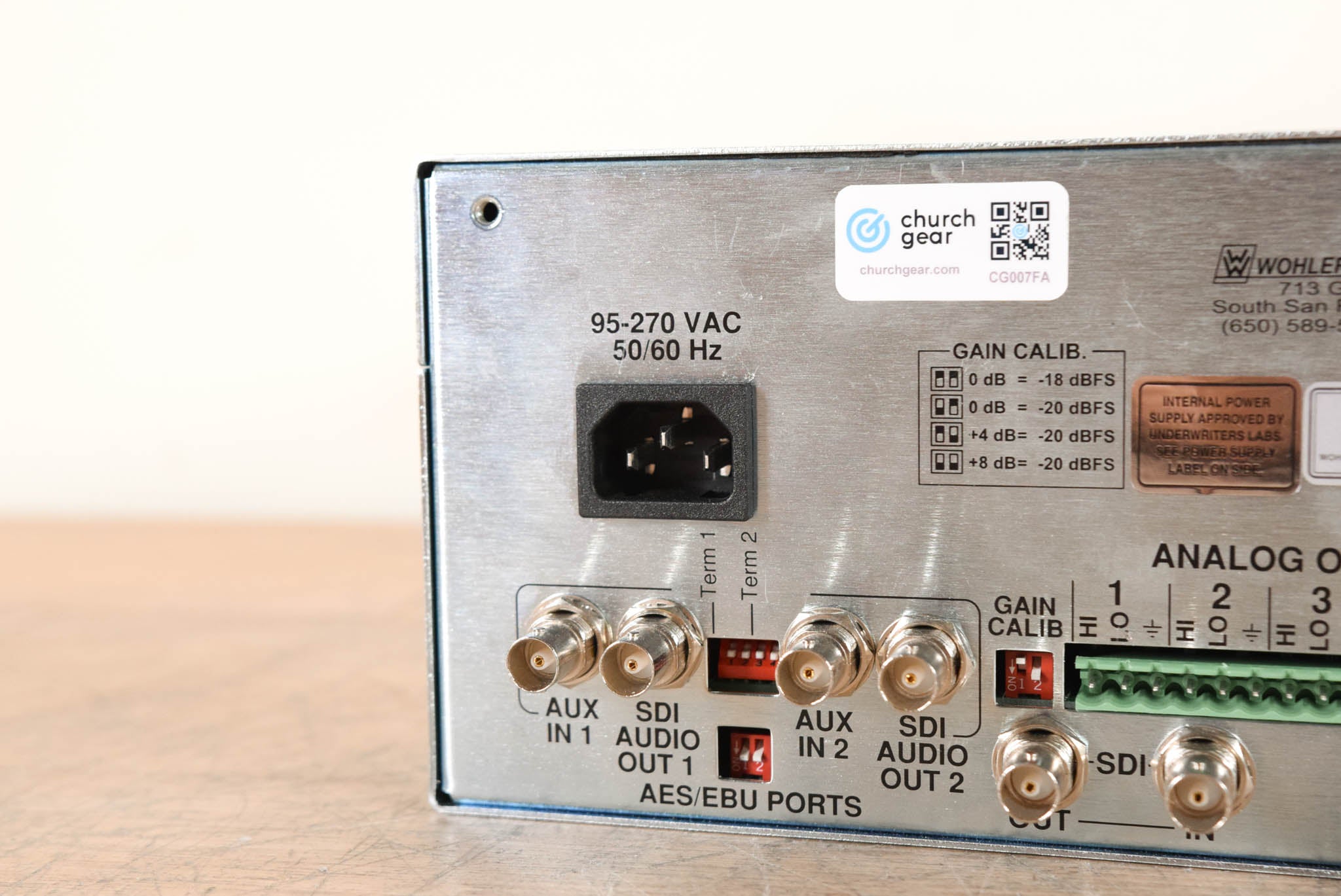 Wohler Technologies SDI Audio Monitor