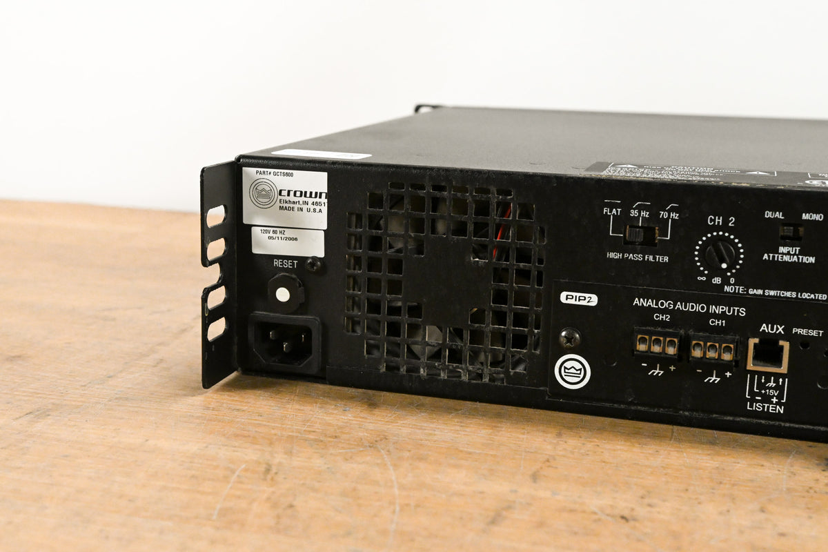 Crown CTs 600 Two-Channel 300W Power Amplifier