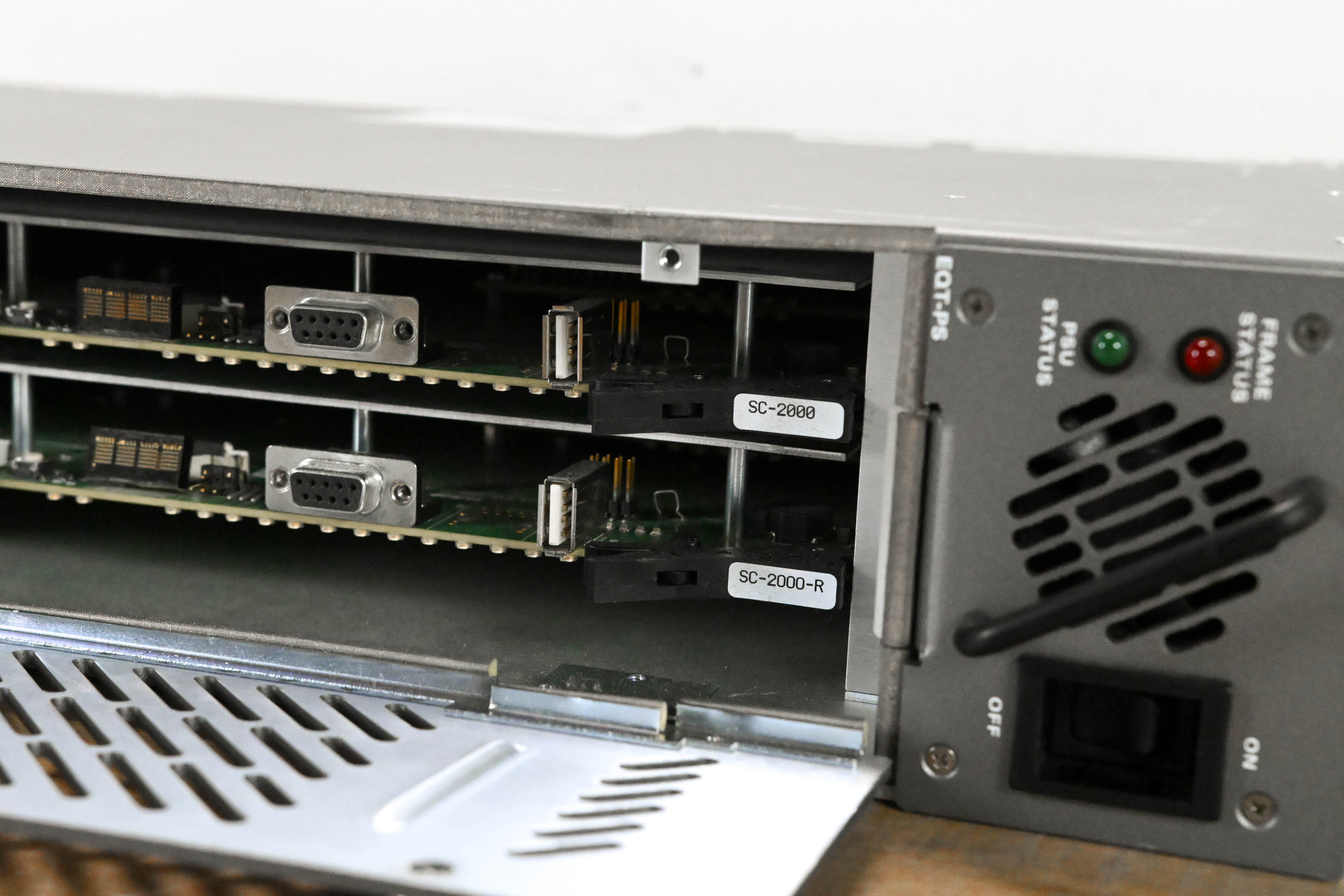 Evertz SC-2000 System Controller 2RU Rackmount Chassis w/ Cards