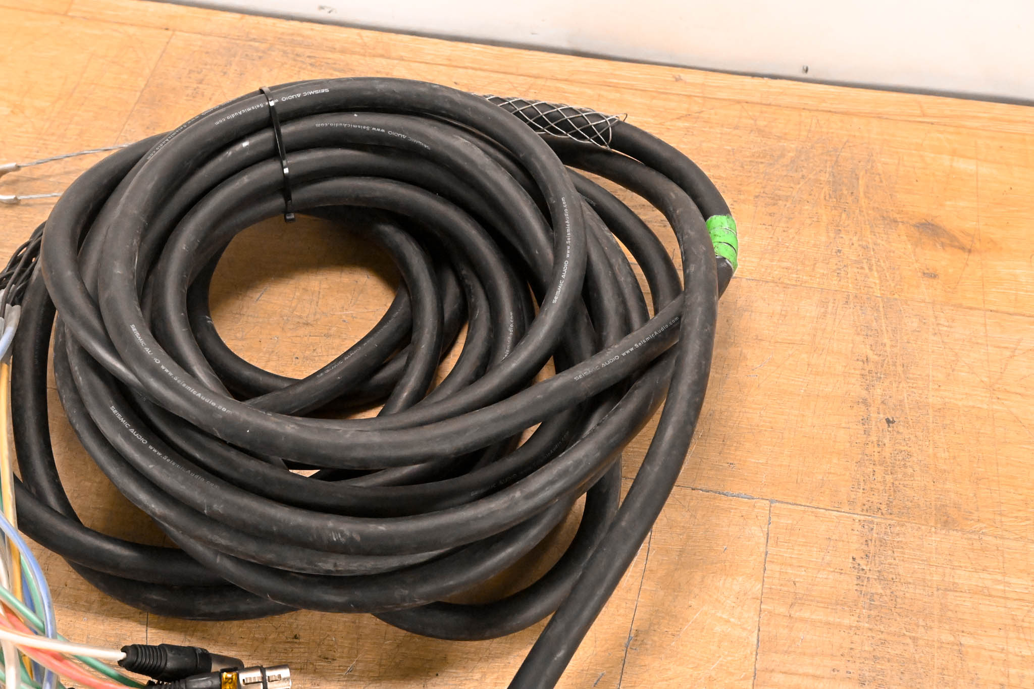 Seismic Audio 16x8 Multipin to XLR Stage Snake Cable - 50'