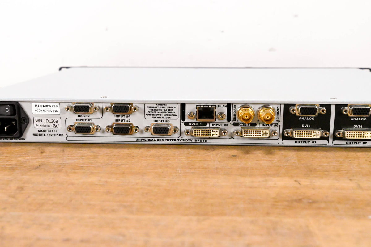 Analog Way STE100 Smart Edge Seamless Switcher w/ Edge Blending