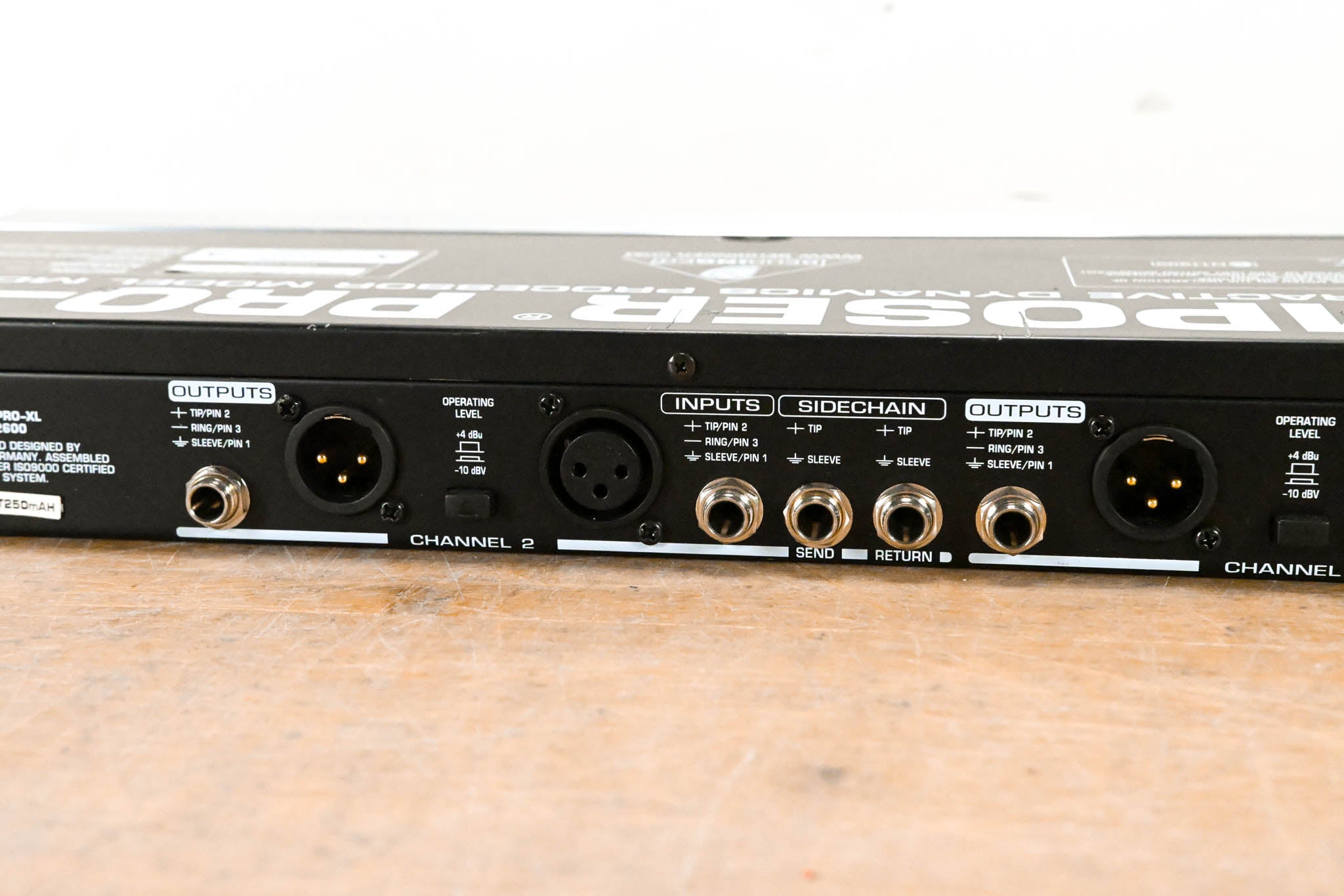 Behringer Composer Pro-XL MDX2600 Audio Interactive Dynamics Processor
