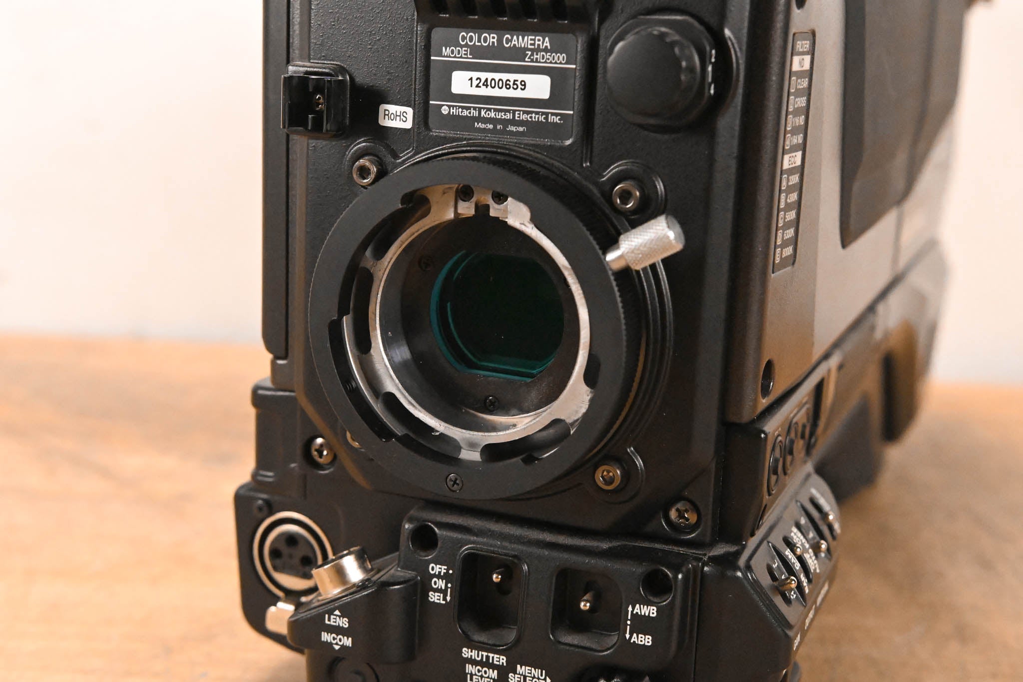 Hitachi Z-HD5000 HDTV Camera with CA-HF1000 Camera Adaptor