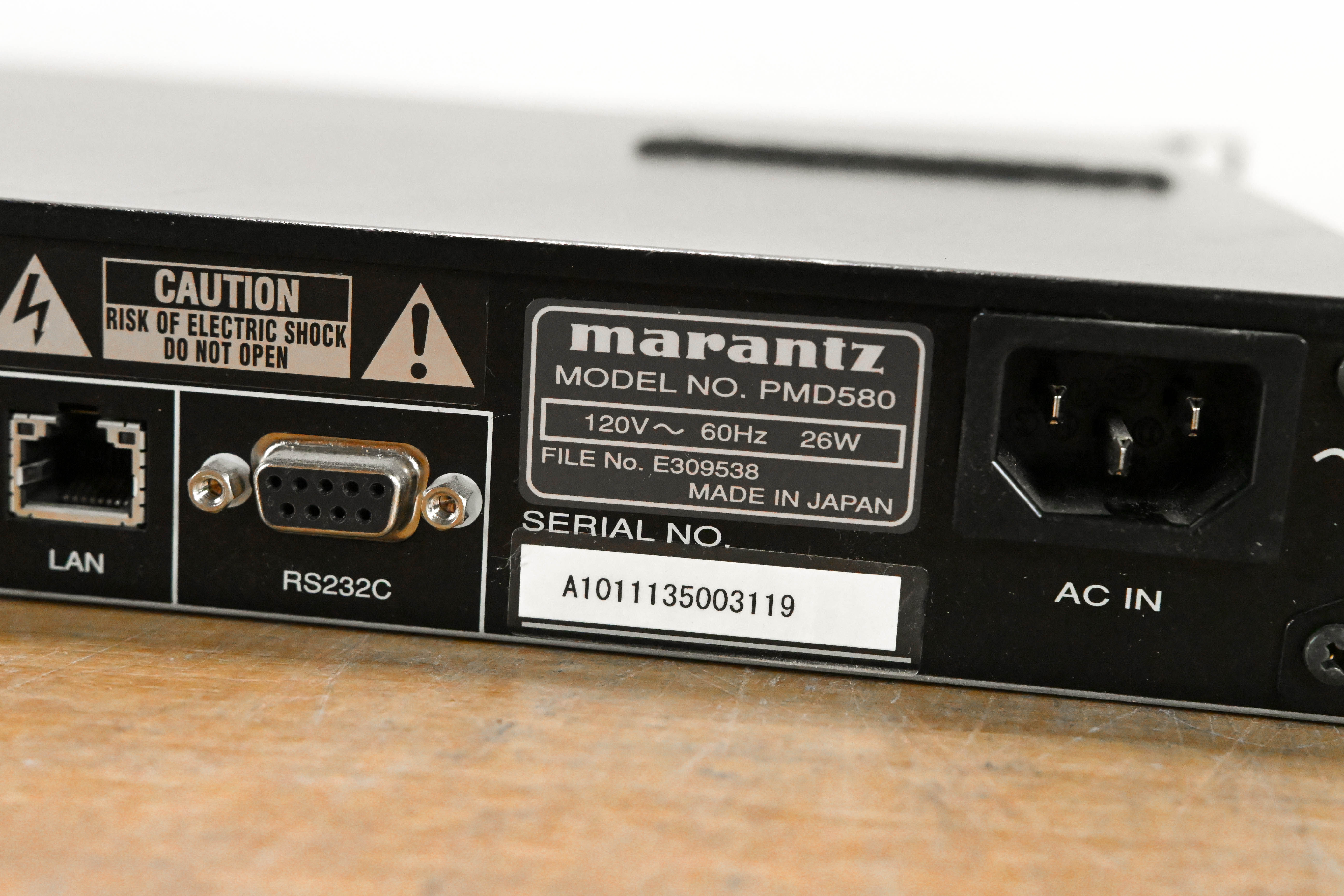 Marantz PMD580 Network Solid State Audio Recorder