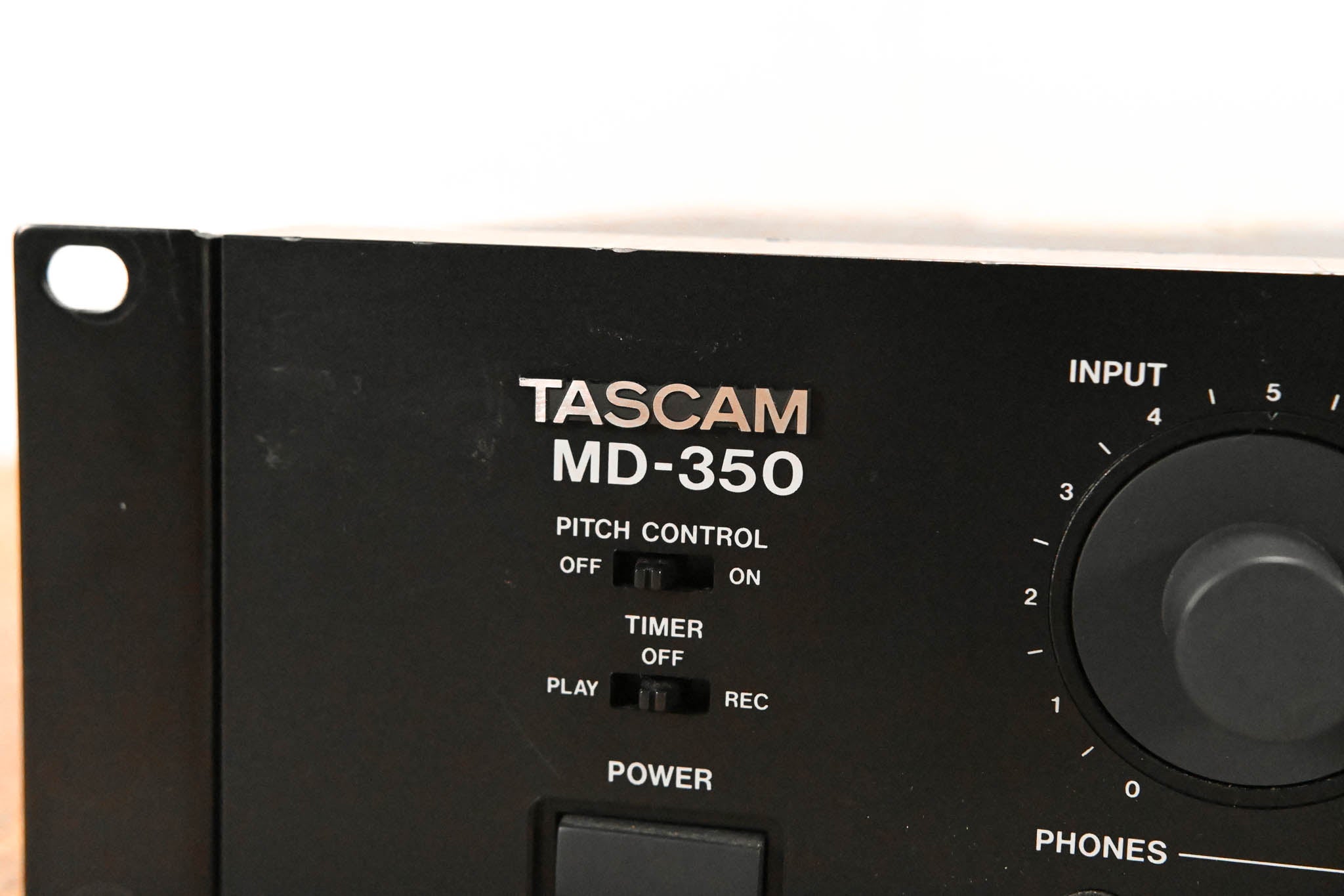 TASCAM MD-350 MiniDisc Recorder/Player