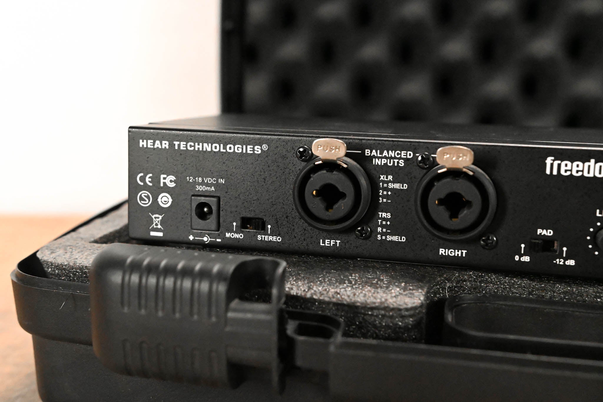 Hear Technologies Freedom Back Wireless IEM System - Band B: 655-679 MHz