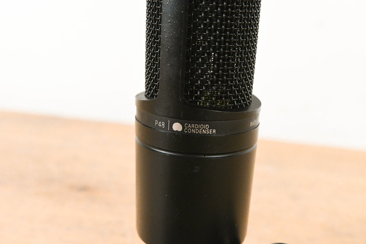 Audio-Technica AT2020 Cardioid Condenser Microphone