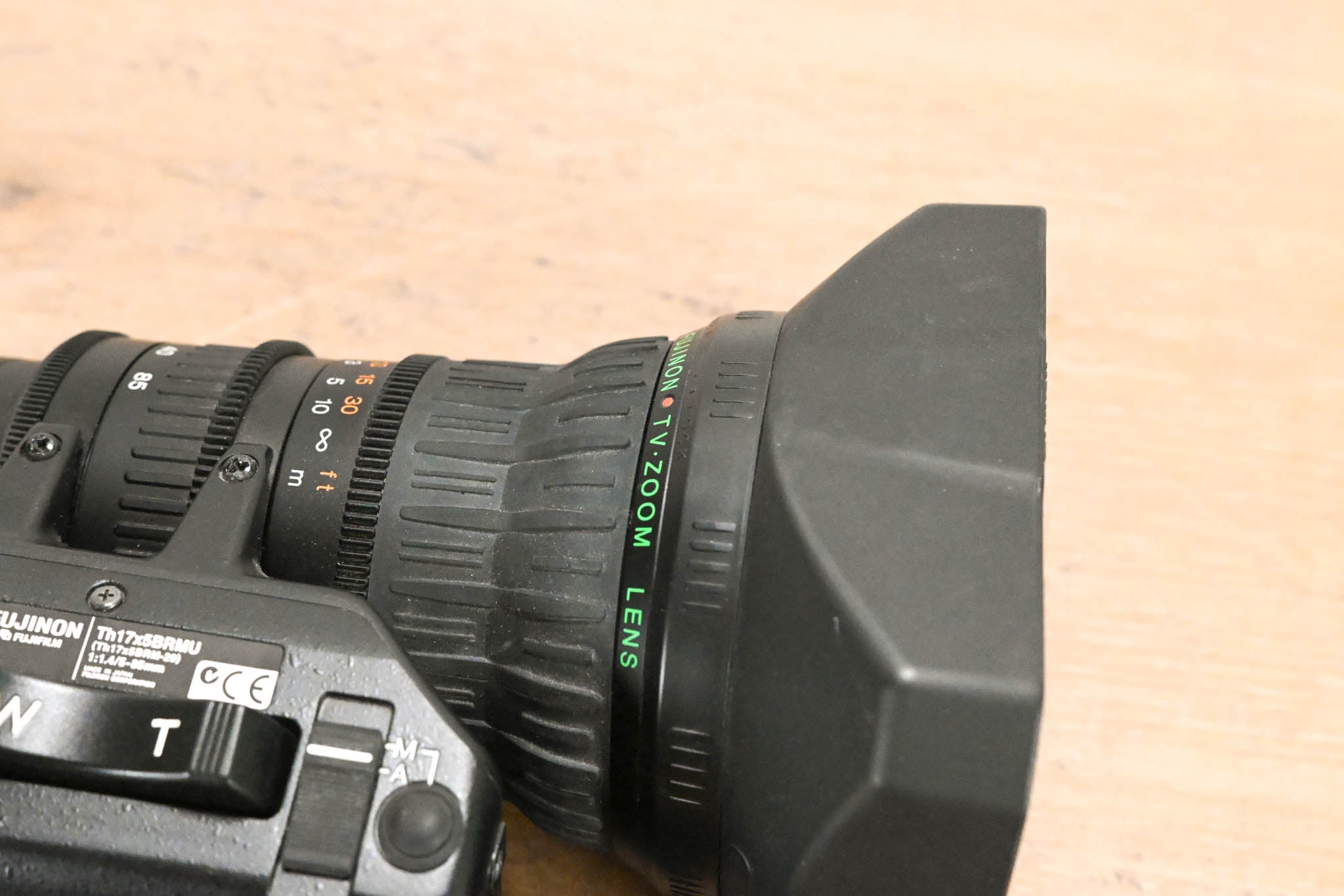 Fujinon Th17x5BRMU Broadcast Zoom Lens - 1:1.4/5-85mm