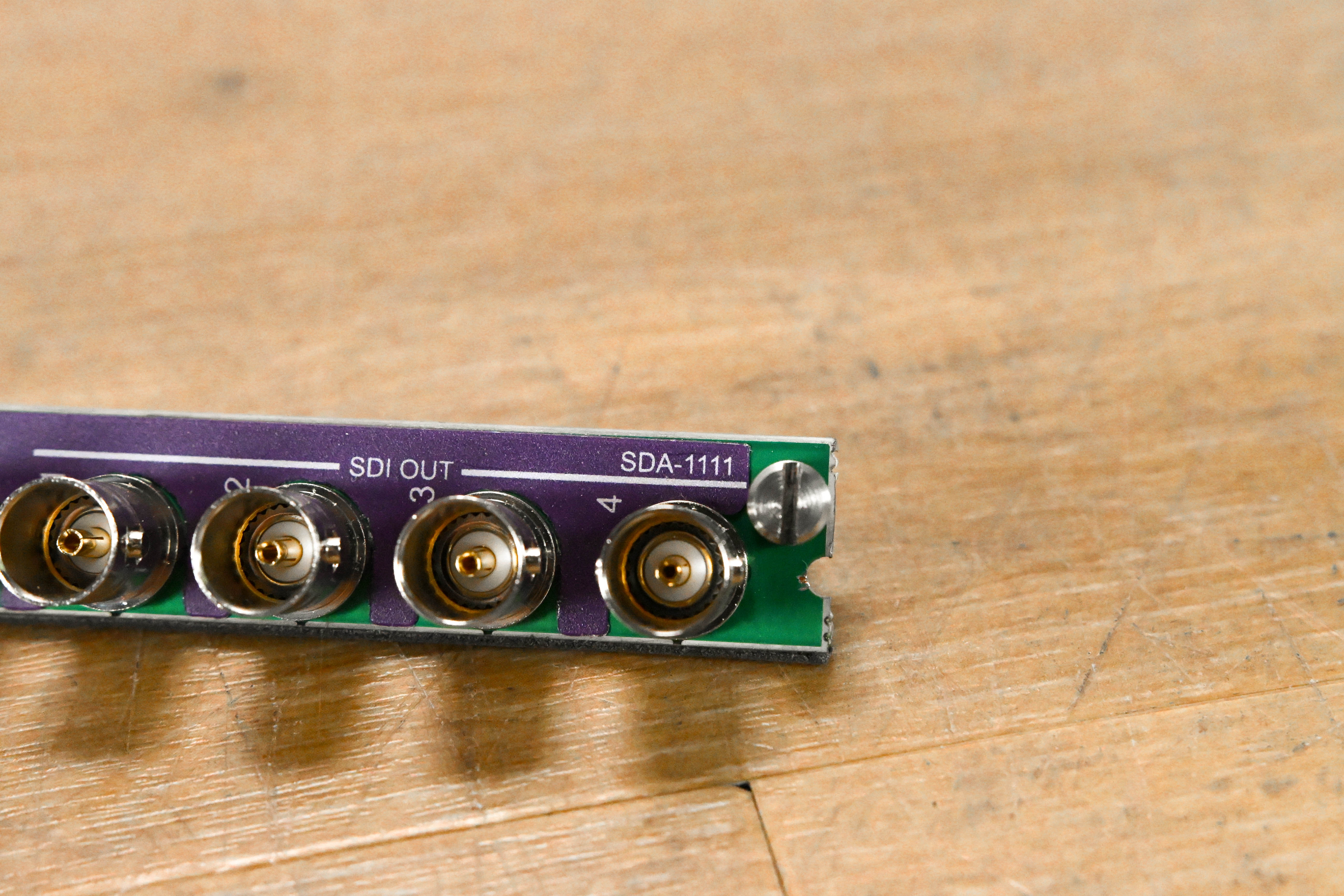 Miranda SDA-1111 1x4 Rear I/O Module for Densité Frame