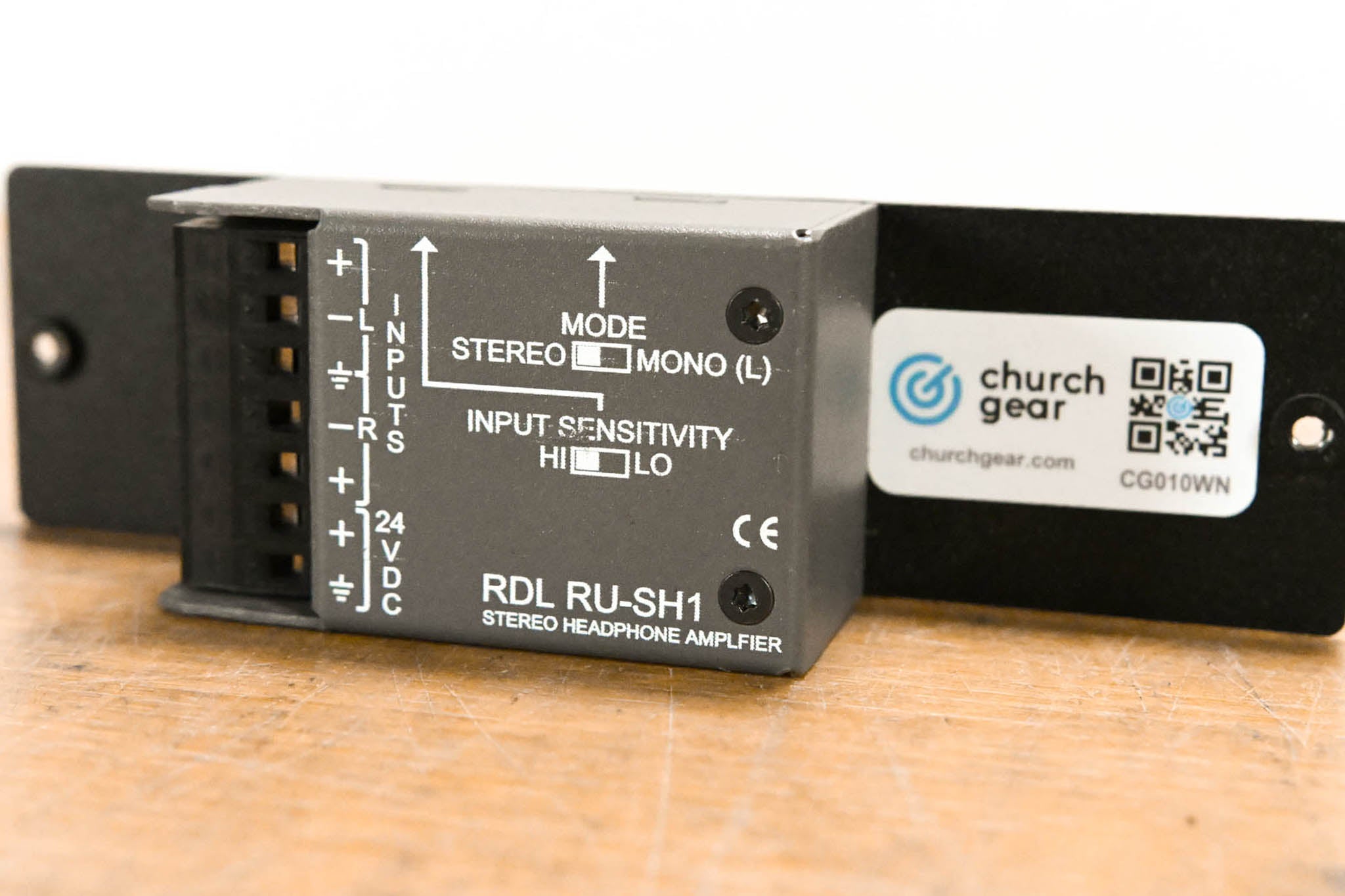 RDL RU-SH1 Stereo Headphone Amplifier