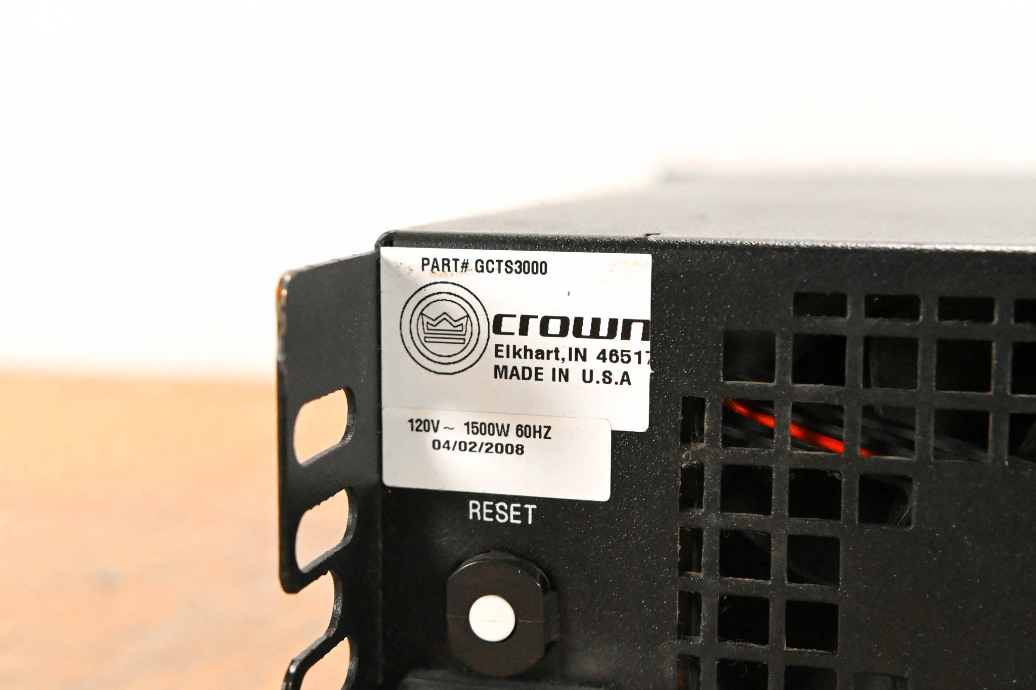 Crown CTs 3000 Two-Channel 1500W Power Amplifier