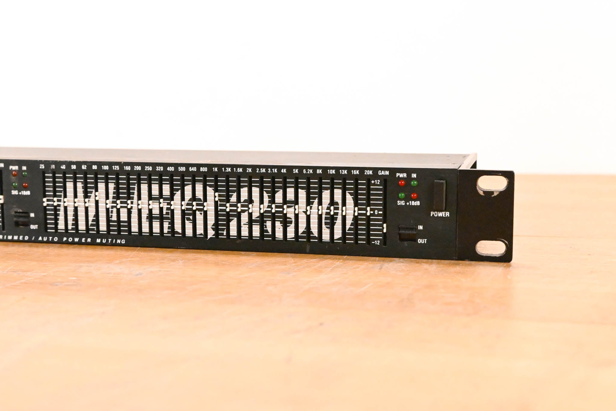 Alesis M-EQ 230 Dual-Channel 1/3 Octave Precision EQ (NO POWER SUPPLY)