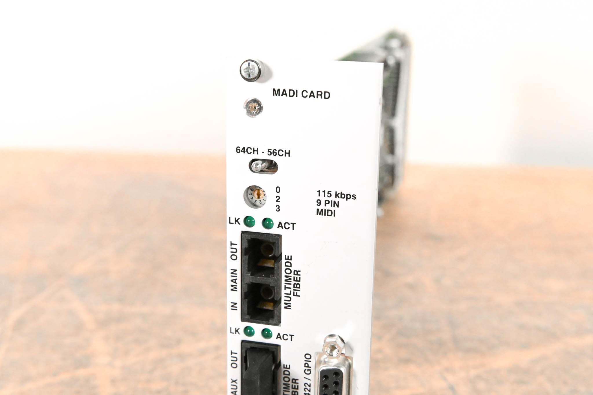 Studer MADI I/O Card for D21m Modular I/O System