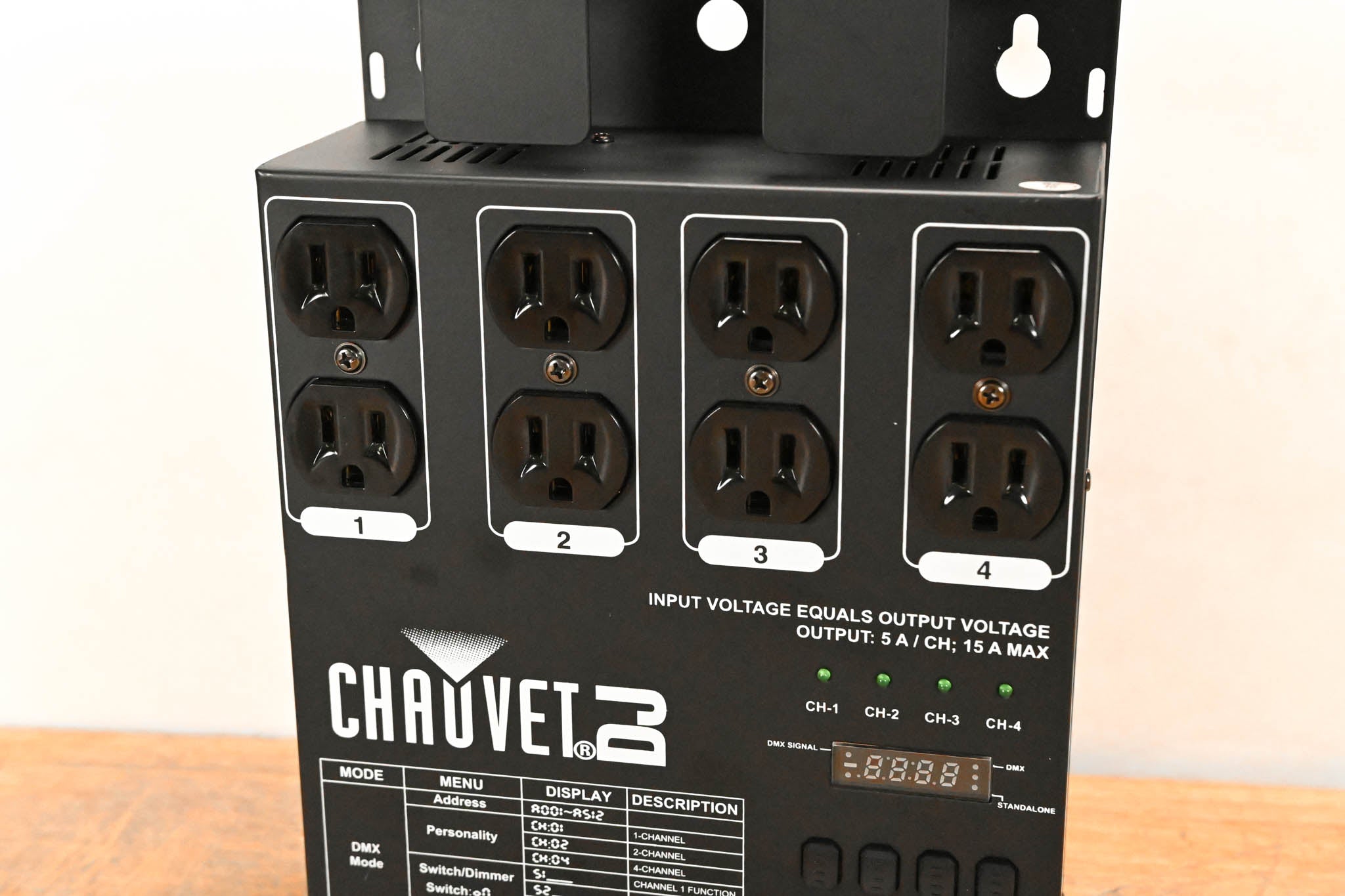 Chauvet DMX-4 4-Channel DMX Dimmer/Relay Pack