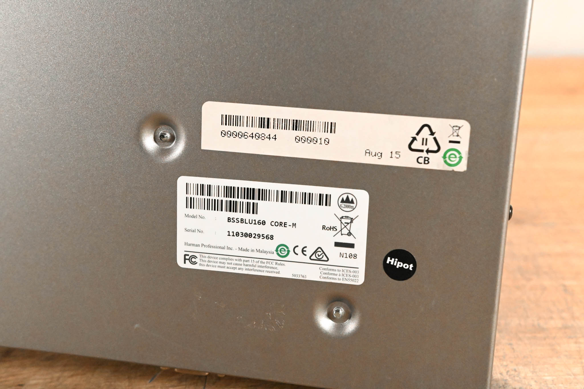 BSS London BLU-160 Networked Signal Processor