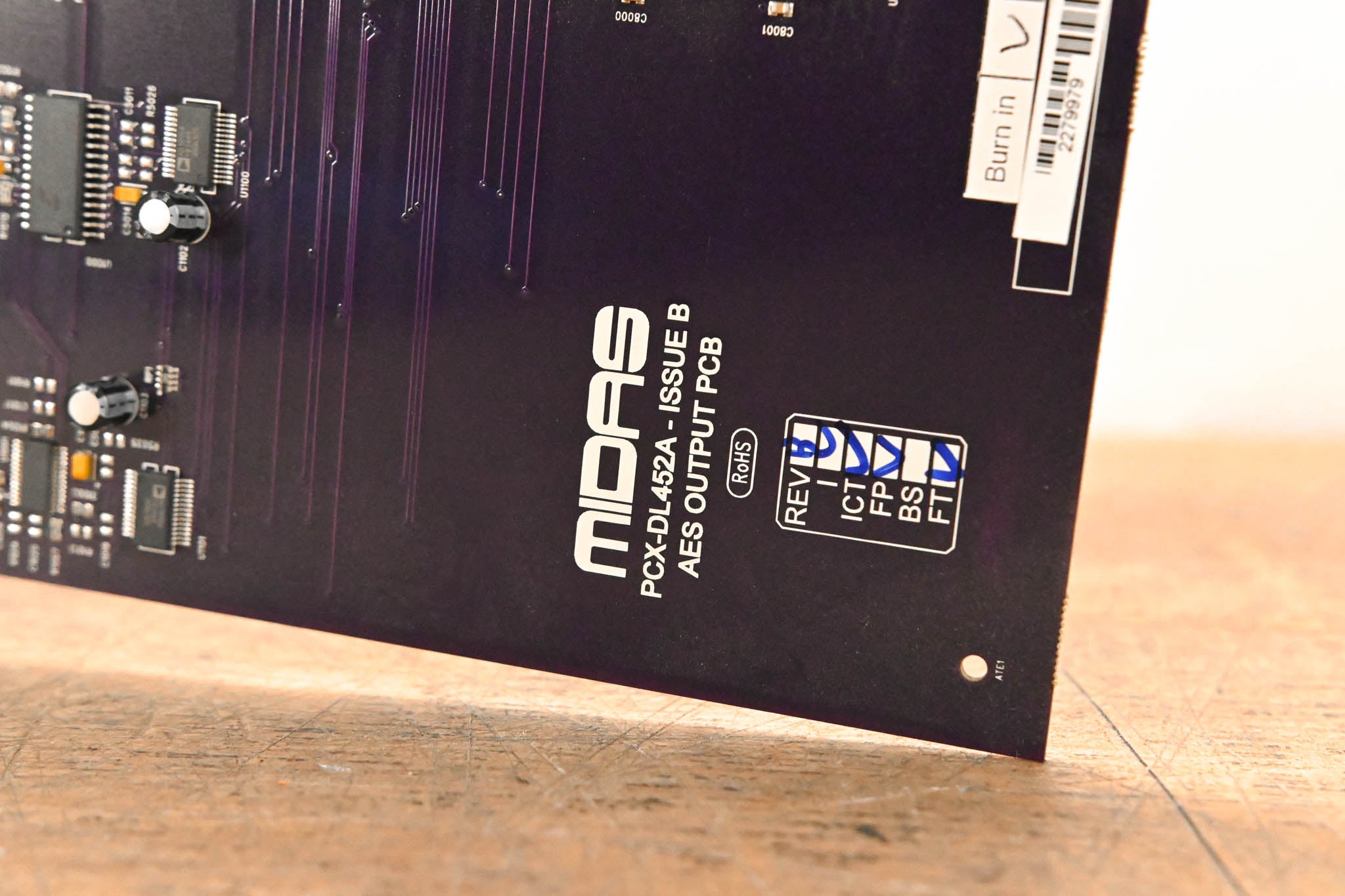 Midas DL452 AES3 Digital 8 Input, 8 Output Card