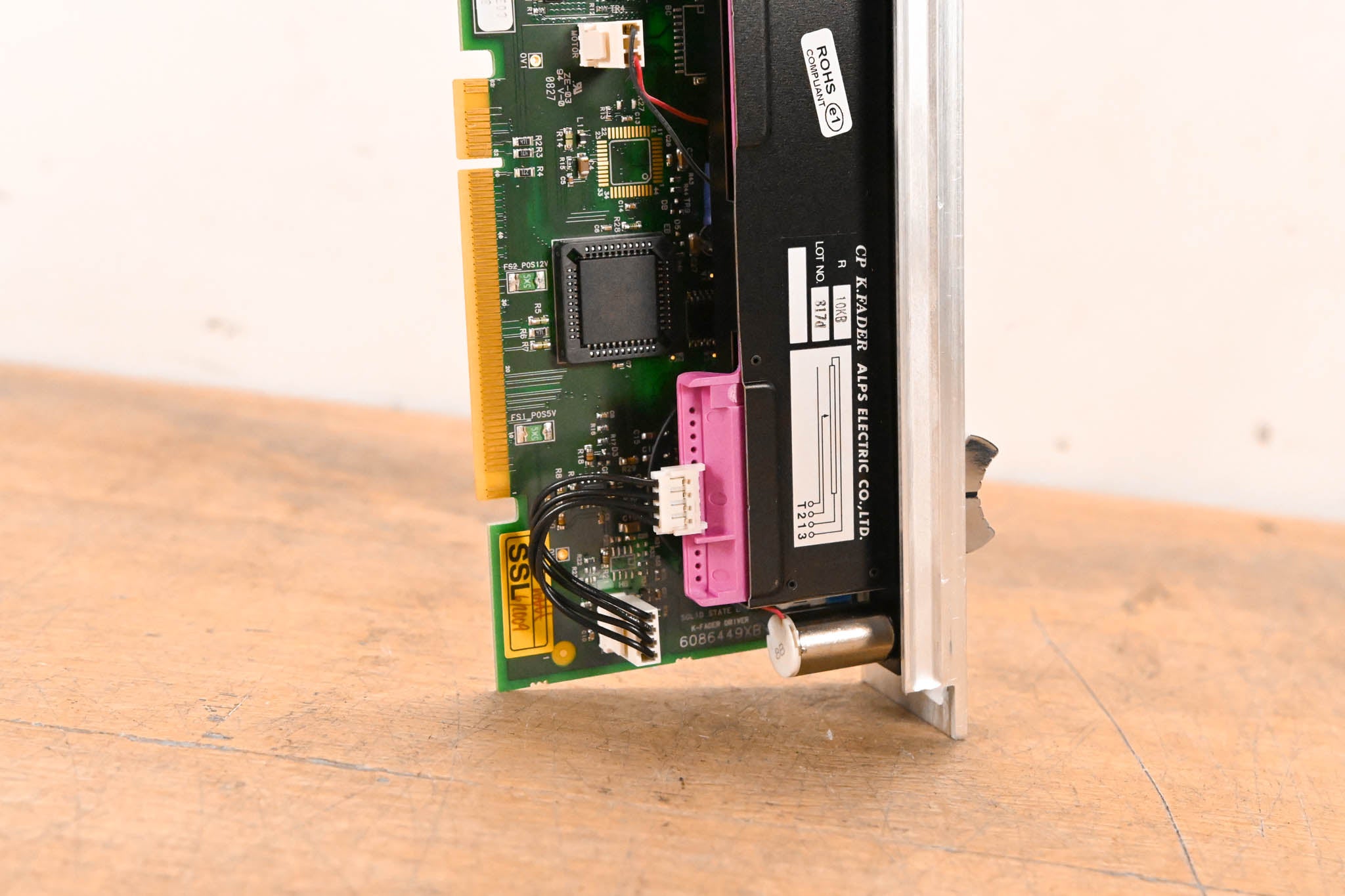 Solid State Logic C300 HD Motorized Fader Module – ALPS K-Fader Assembly