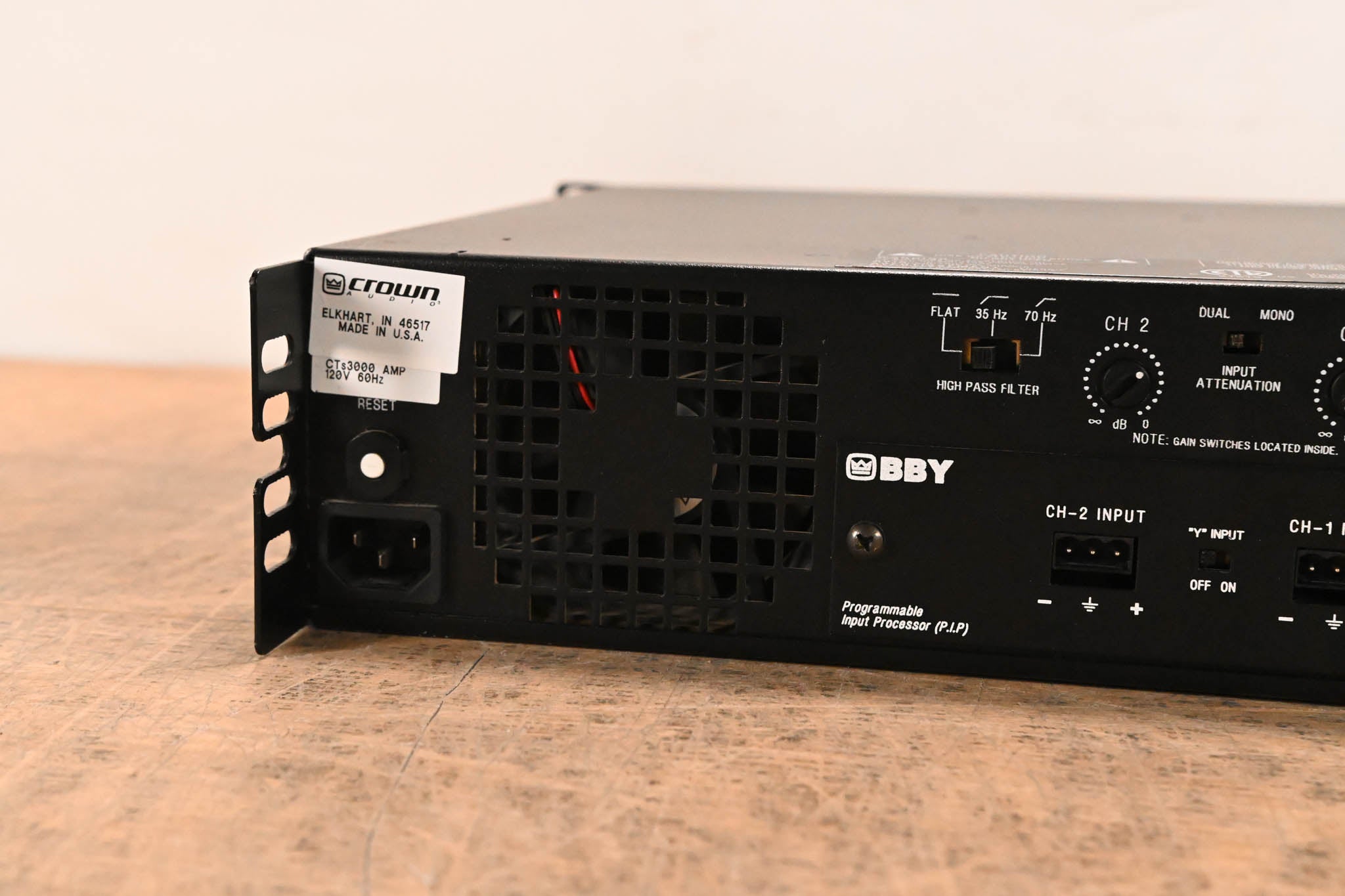 Crown CTs 3000 Two-Channel 1500W Power Amplifier